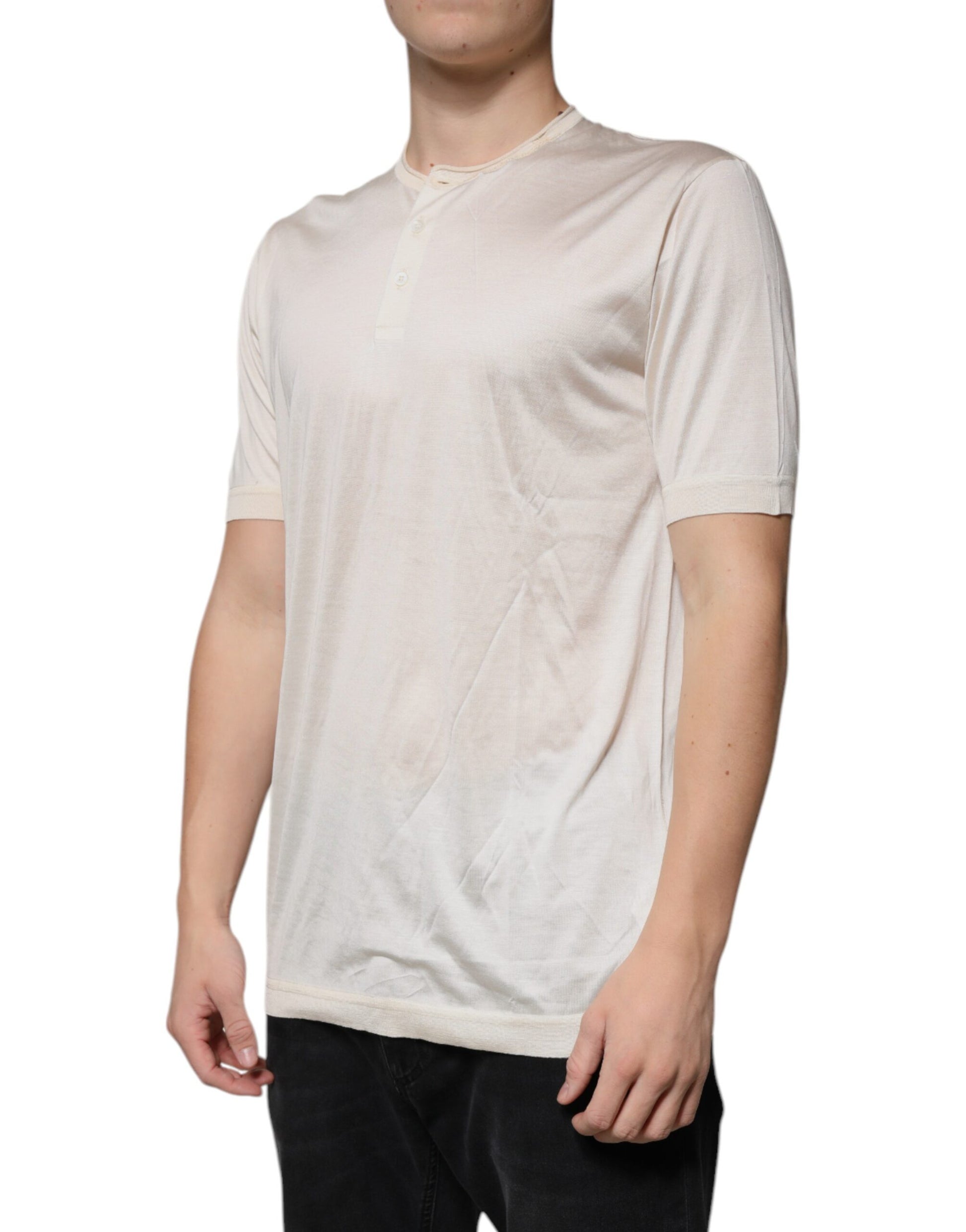 Dolce & Gabbana White T-Shirt for Men detail view