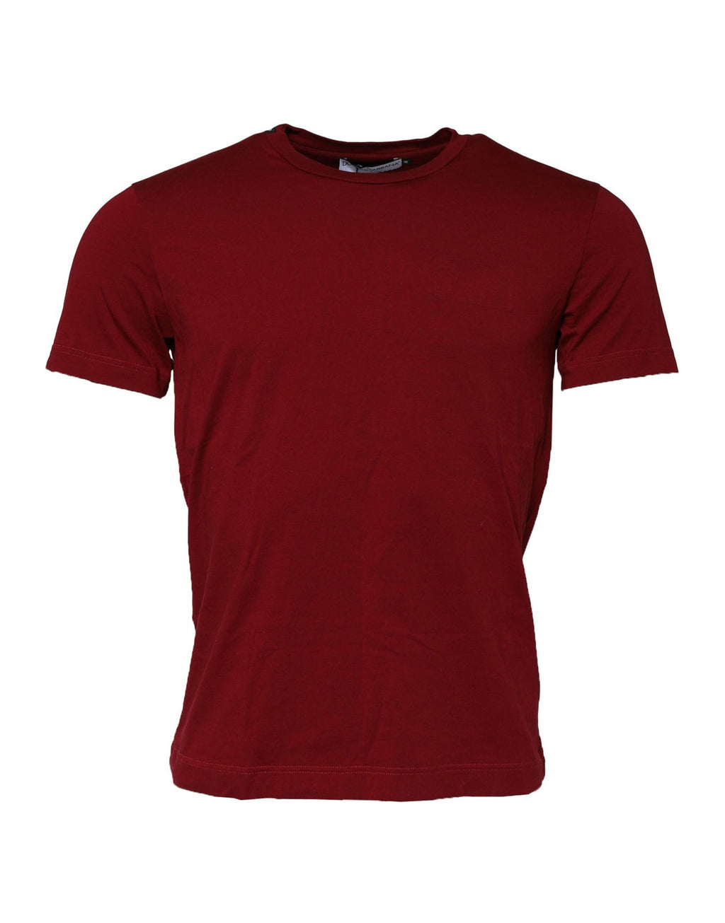 T-shirt Dolce & Gabbana en Coton Col Rond Manches Courtes Marron