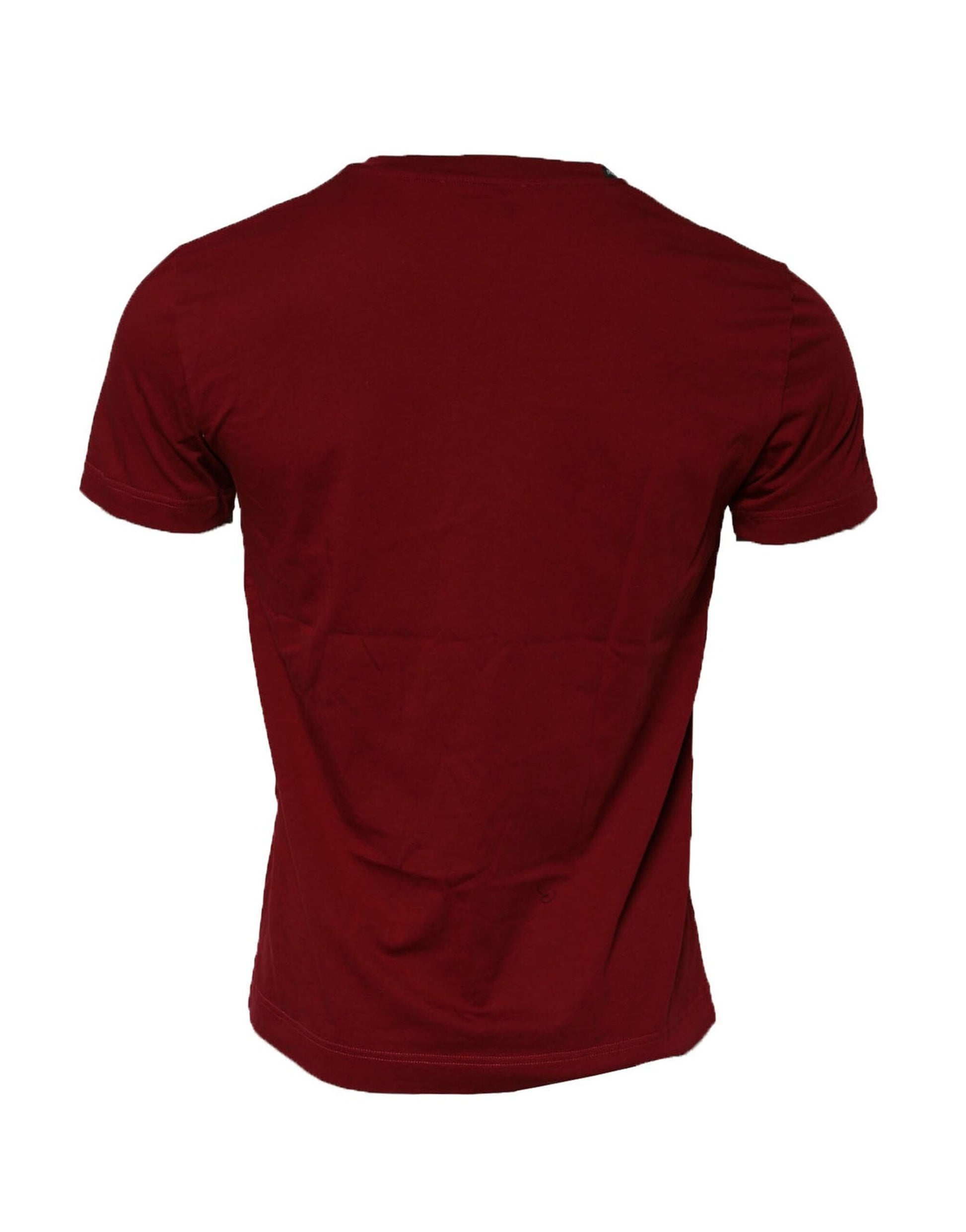 T-shirt Dolce & Gabbana en Coton Col Rond Manches Courtes Marron