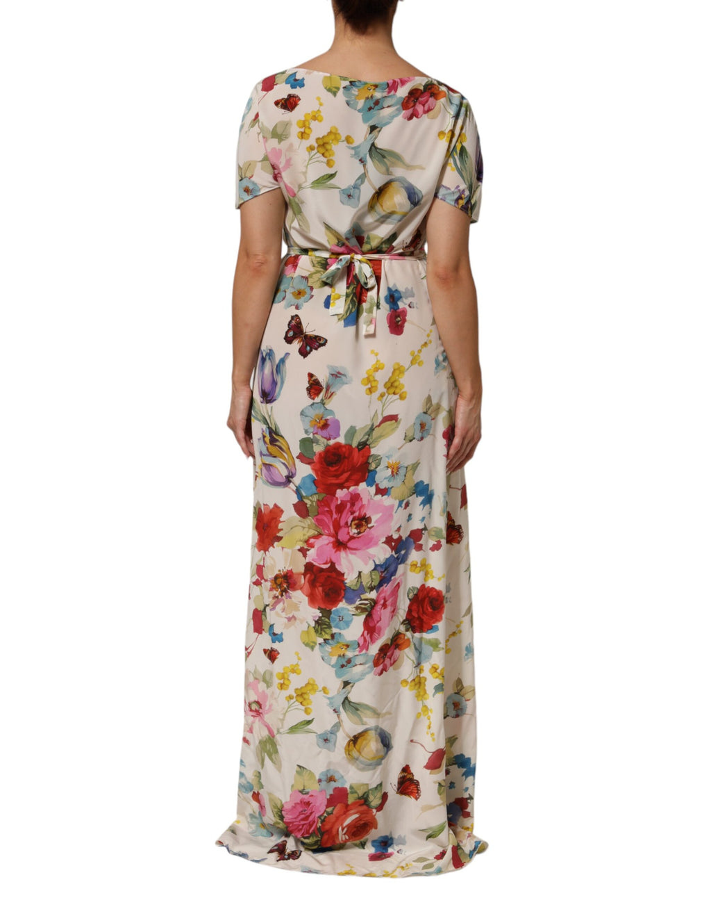 Dolce & Gabbana White Casual Dress for Women side view