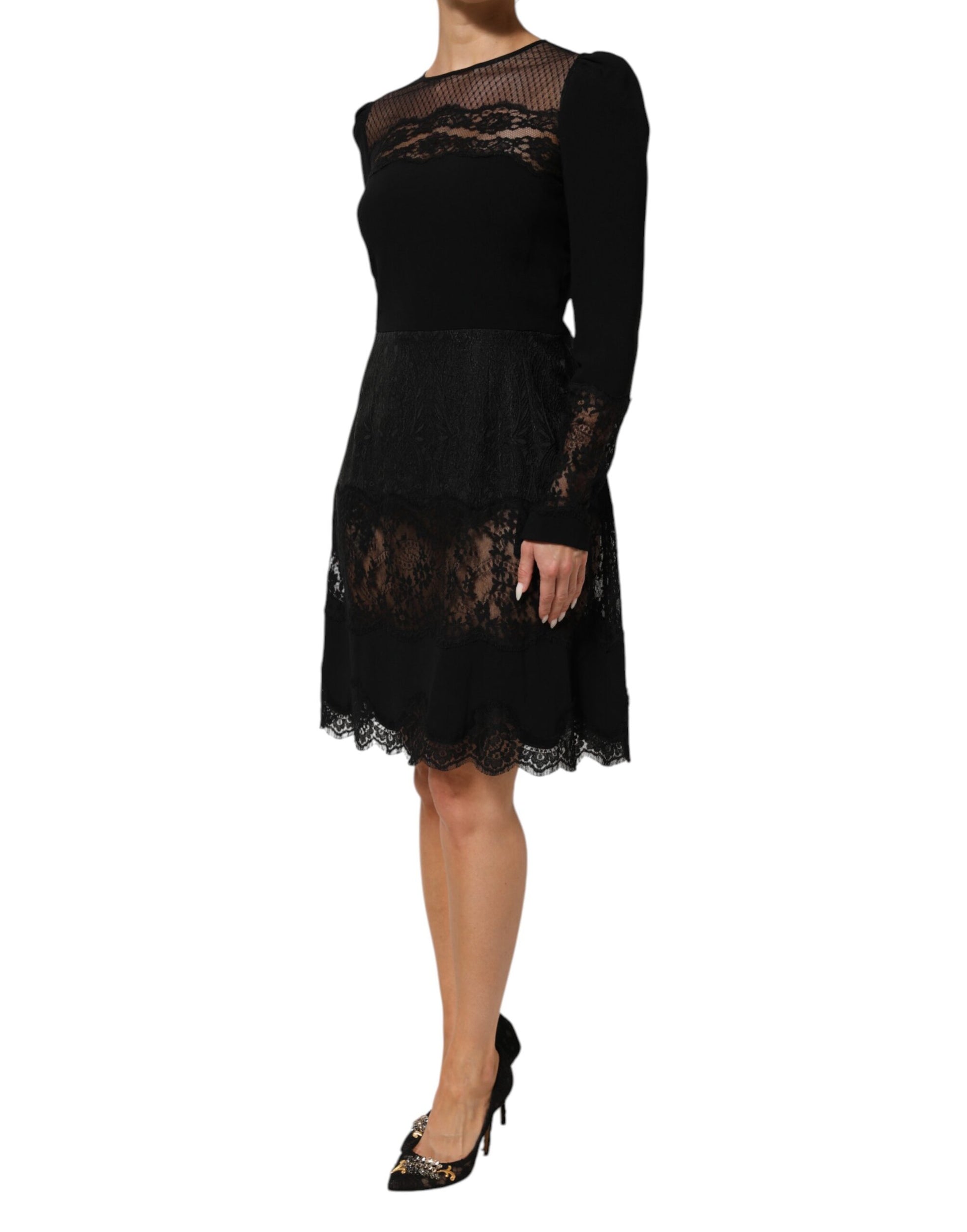 Dolce & Gabbana Black Longsleeve for Women detail view