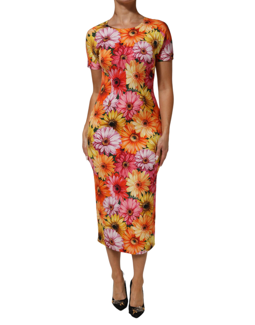 Dolce & Gabbana Multicolor Midi Dress for Women alternate view