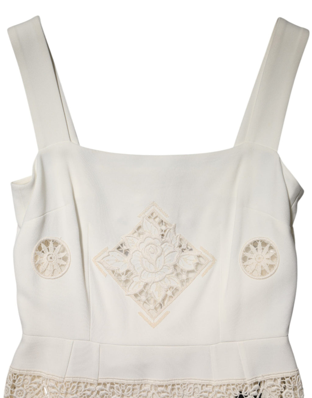 Dolce & Gabbana White Midi Dress for Women additional view
