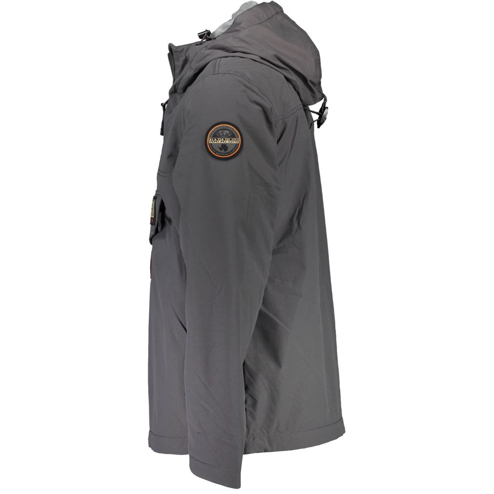 Napapijri Grey Jacket for Men detail view