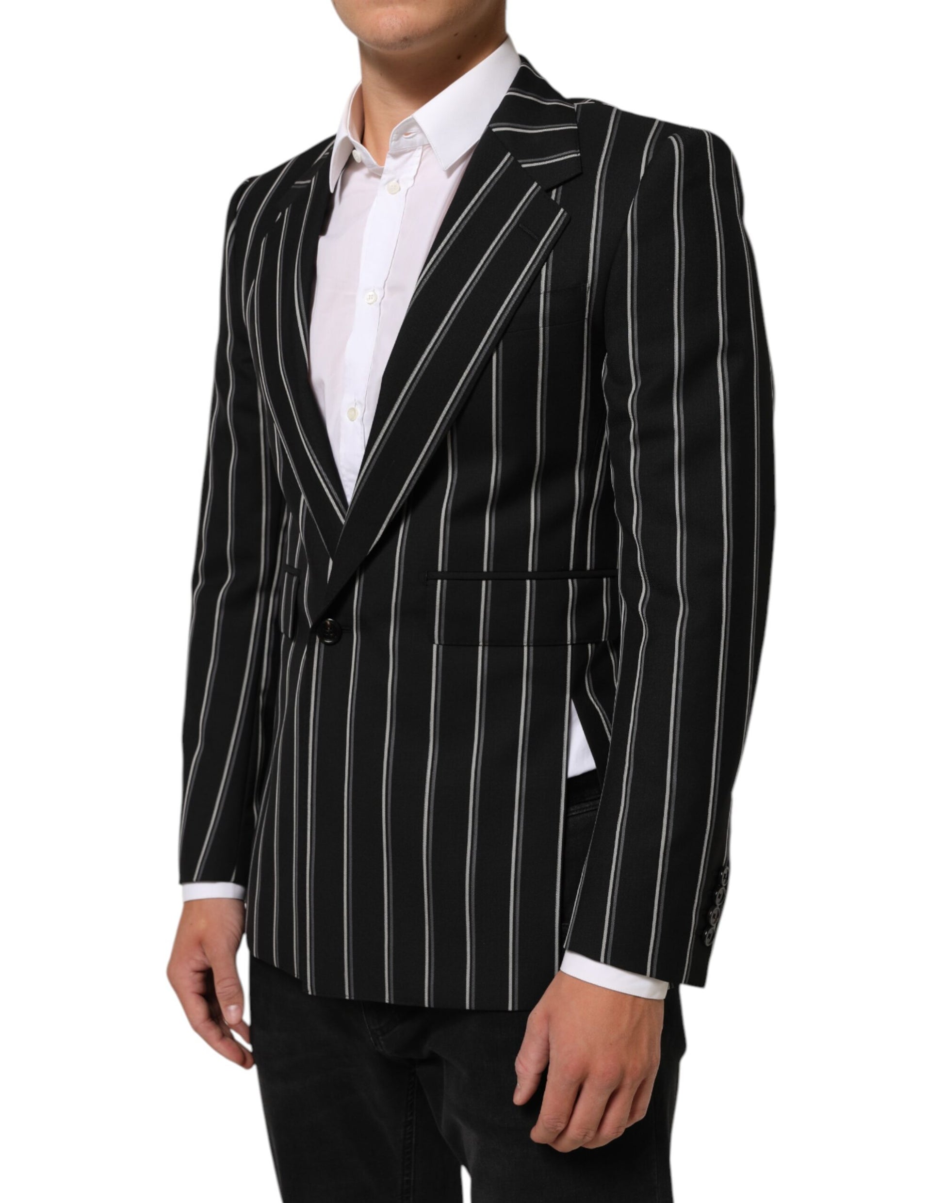 Dolce & Gabbana Black Blazer for Men detail view