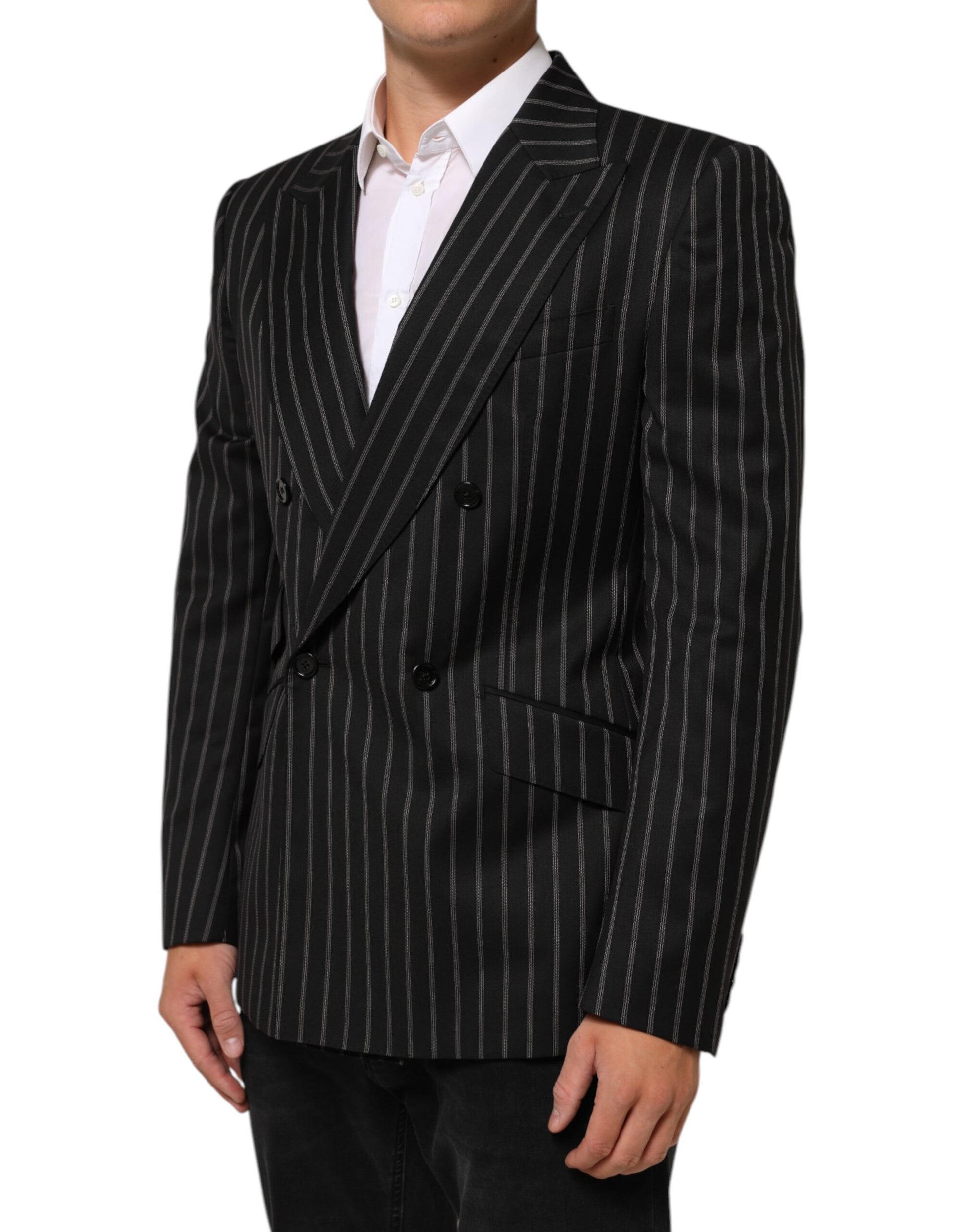 Dolce & Gabbana Black Blazer for Men detail view