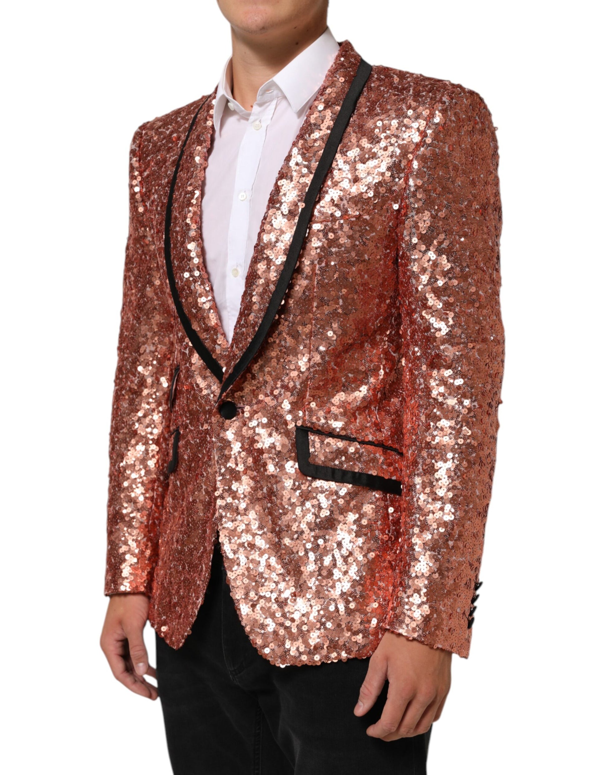 Dolce & Gabbana Pink Blazer for Men detail view