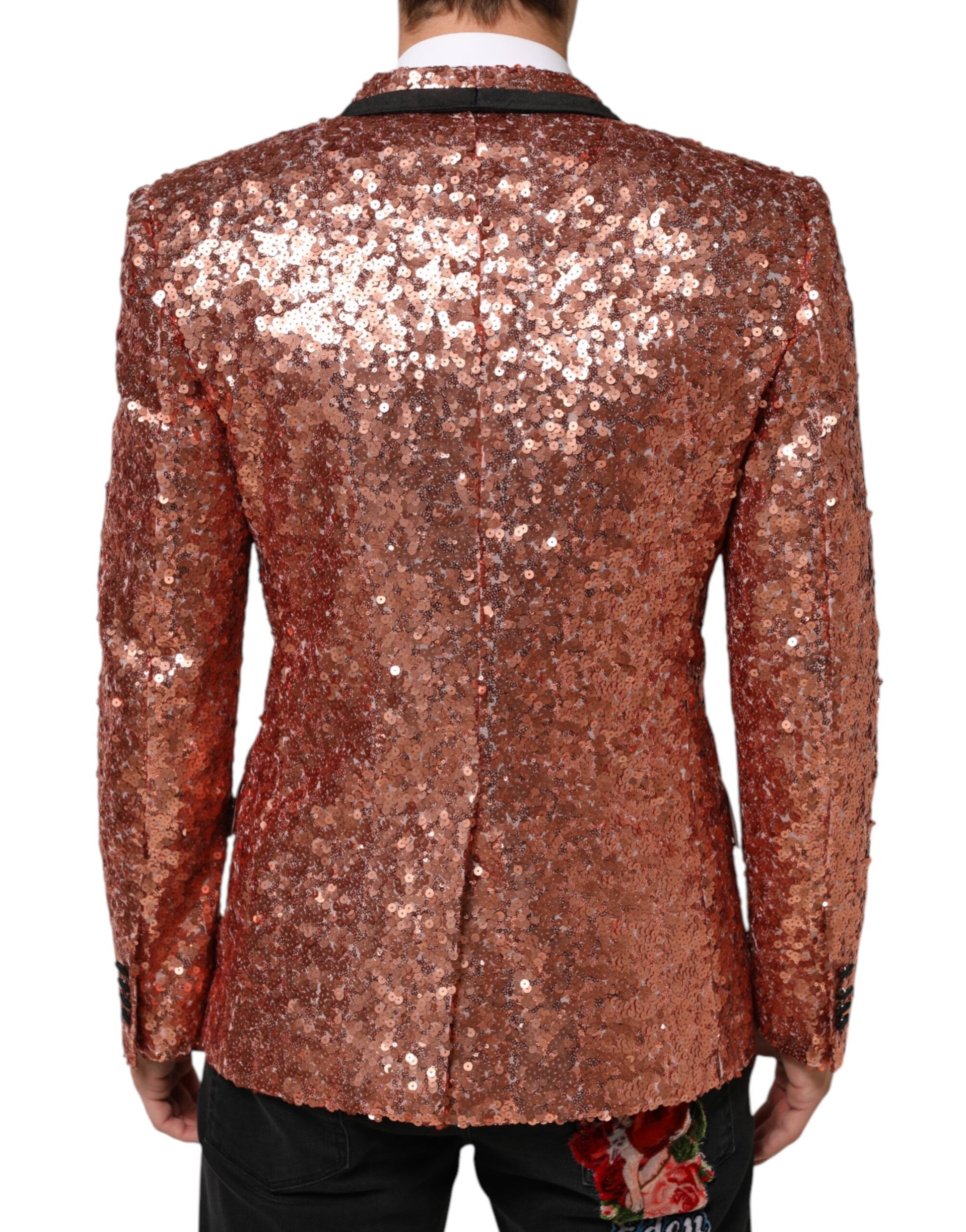 Dolce & Gabbana Pink Blazer for Men side view