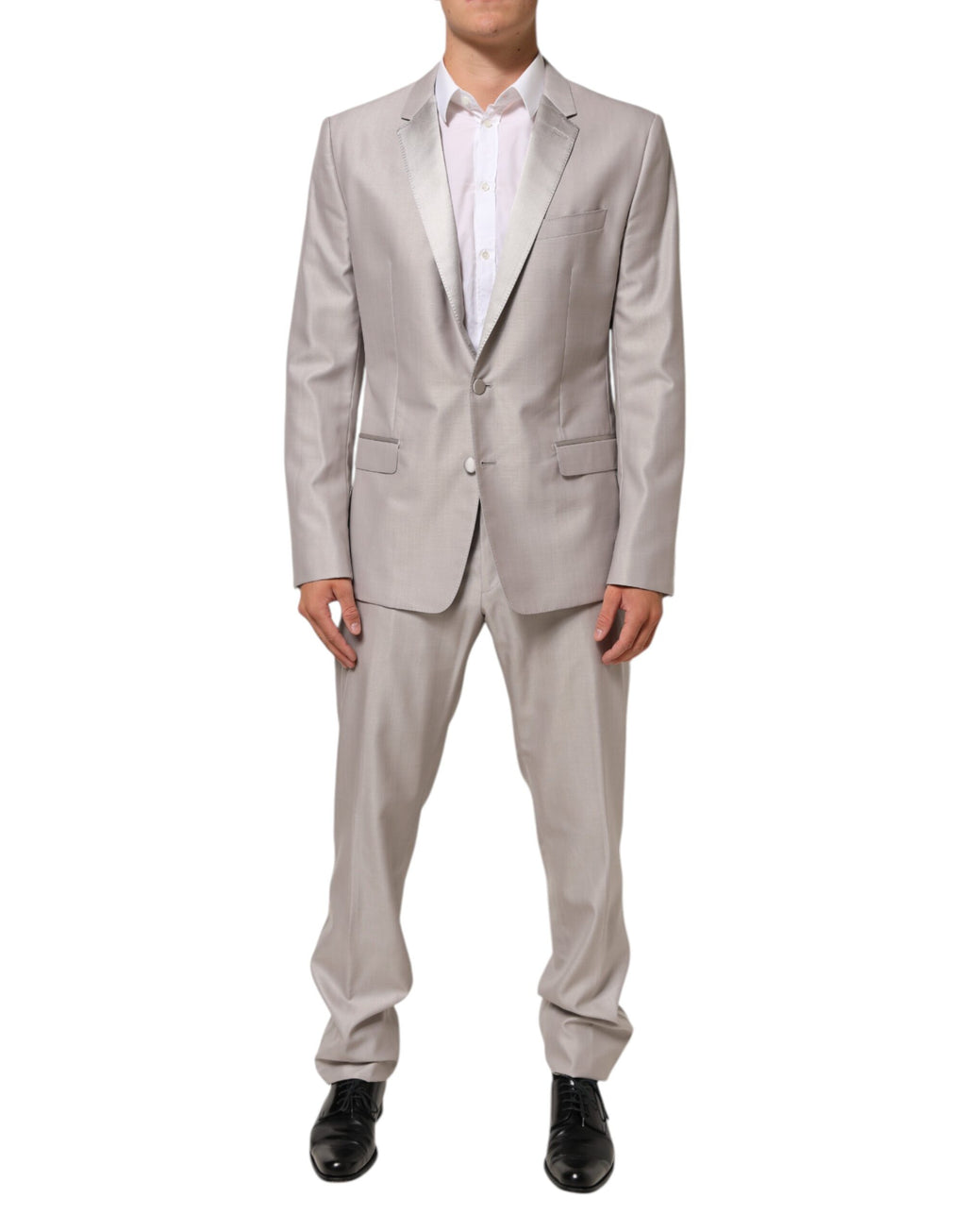 Dolce & Gabbana Grey Two Piece Suits for Men