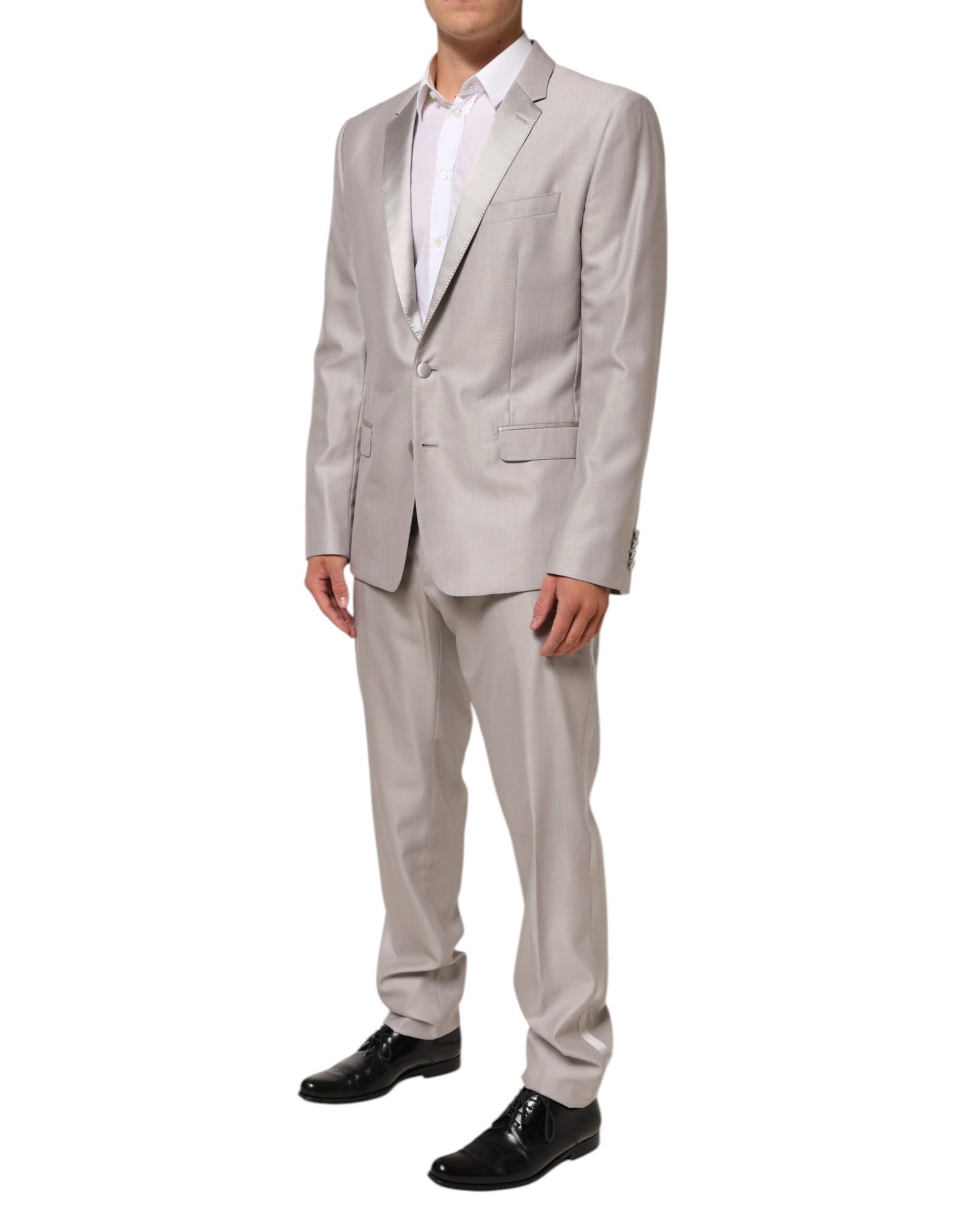 Dolce & Gabbana Grey Two Piece Suits for Men detail view