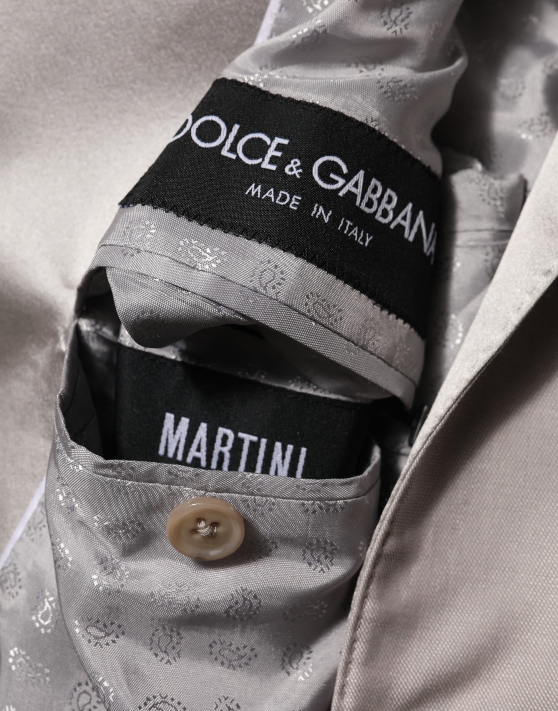 Dolce & Gabbana Grey Two Piece Suits for Men additional view
