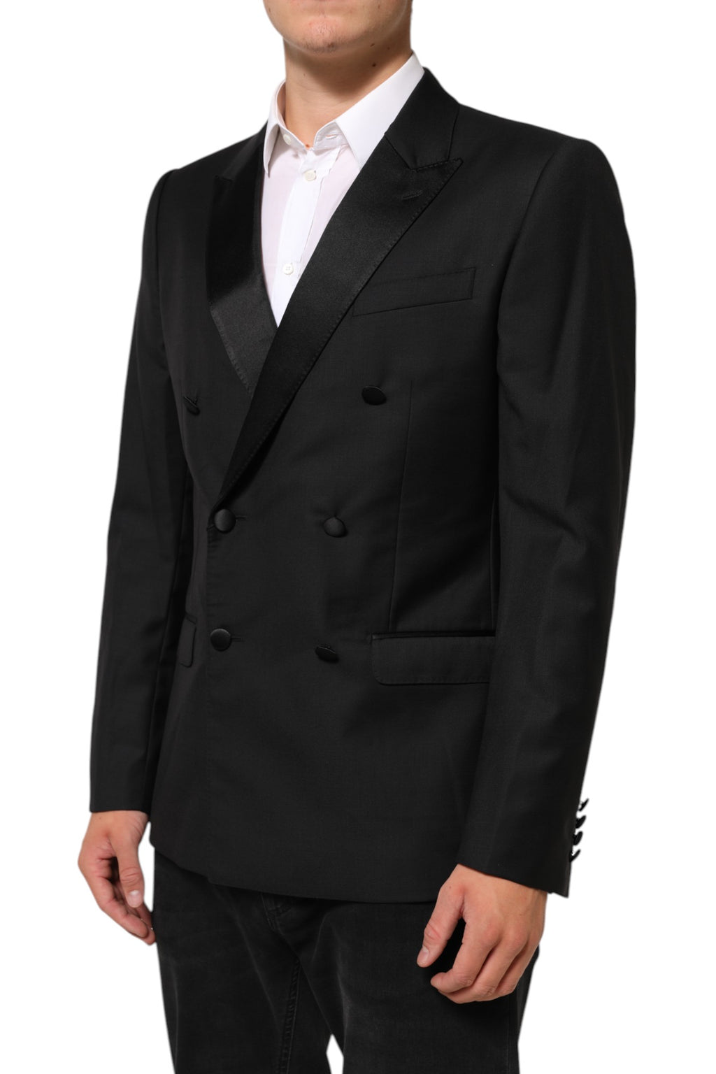Dolce & Gabbana Black Blazer for Men detail view