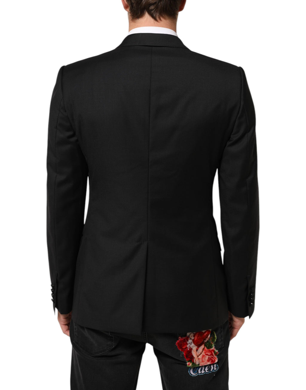Dolce & Gabbana Black Blazer for Men side view