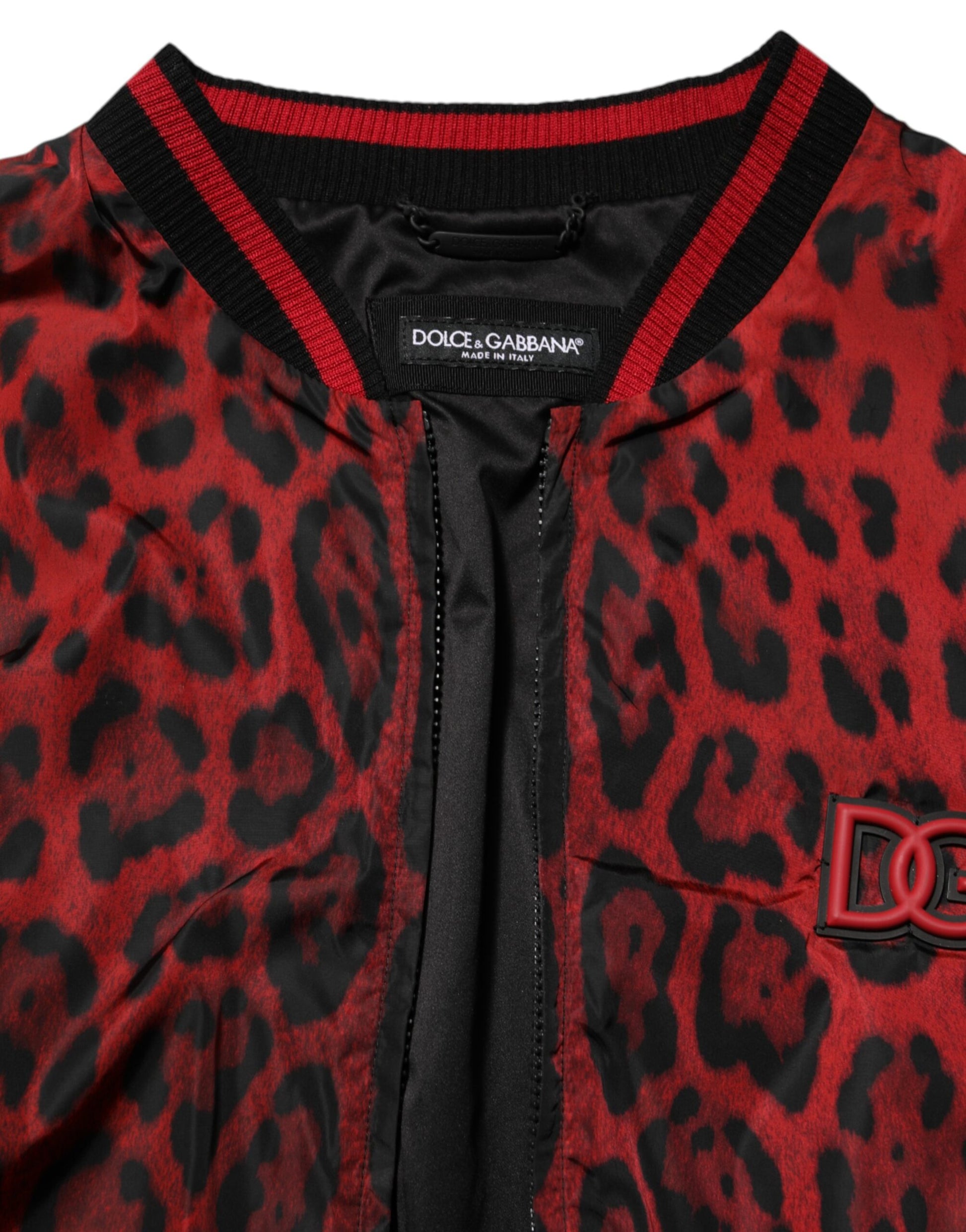 Dolce & Gabbana Red Bomber for Men additional view