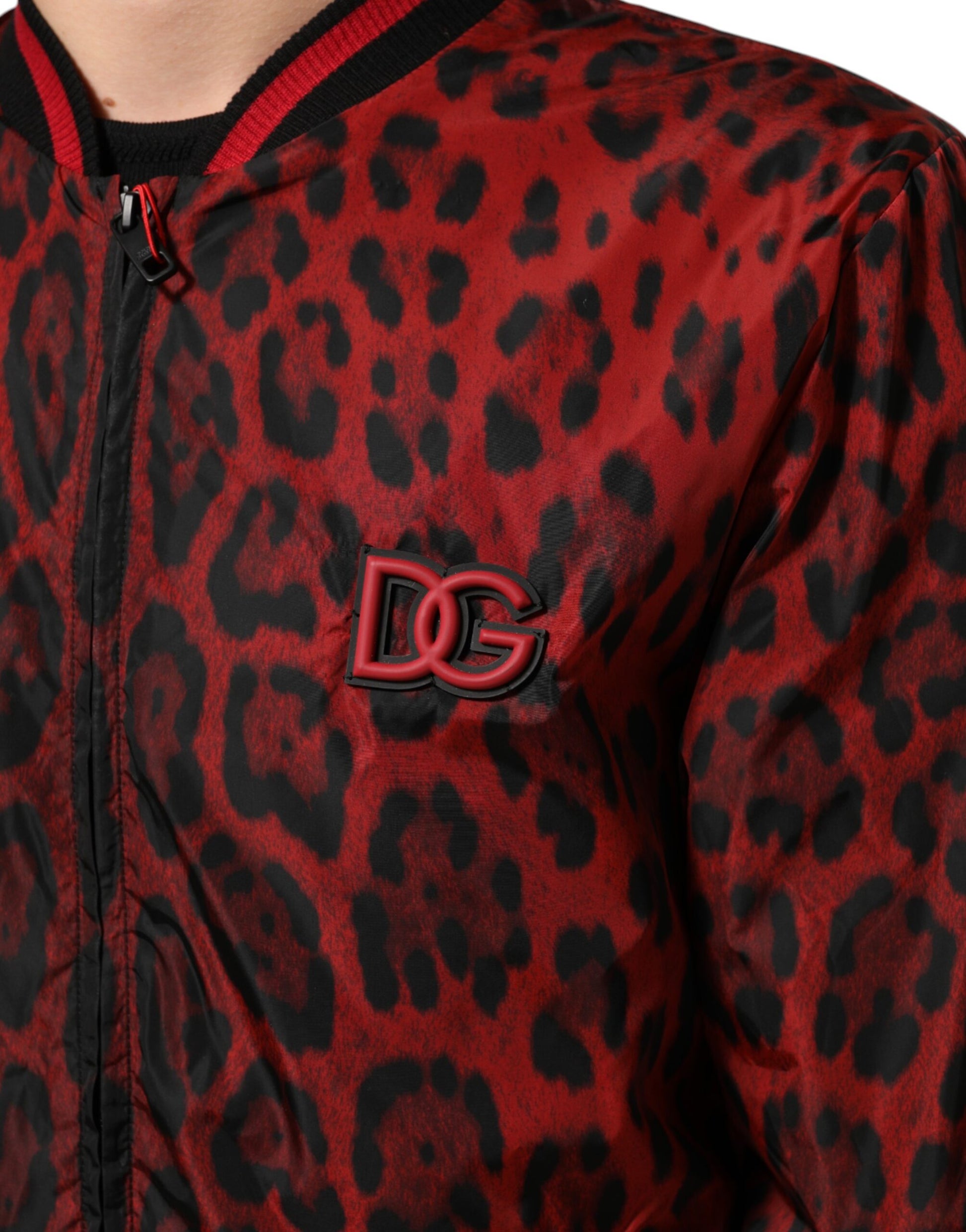 Dolce & Gabbana Red Bomber for Men additional view