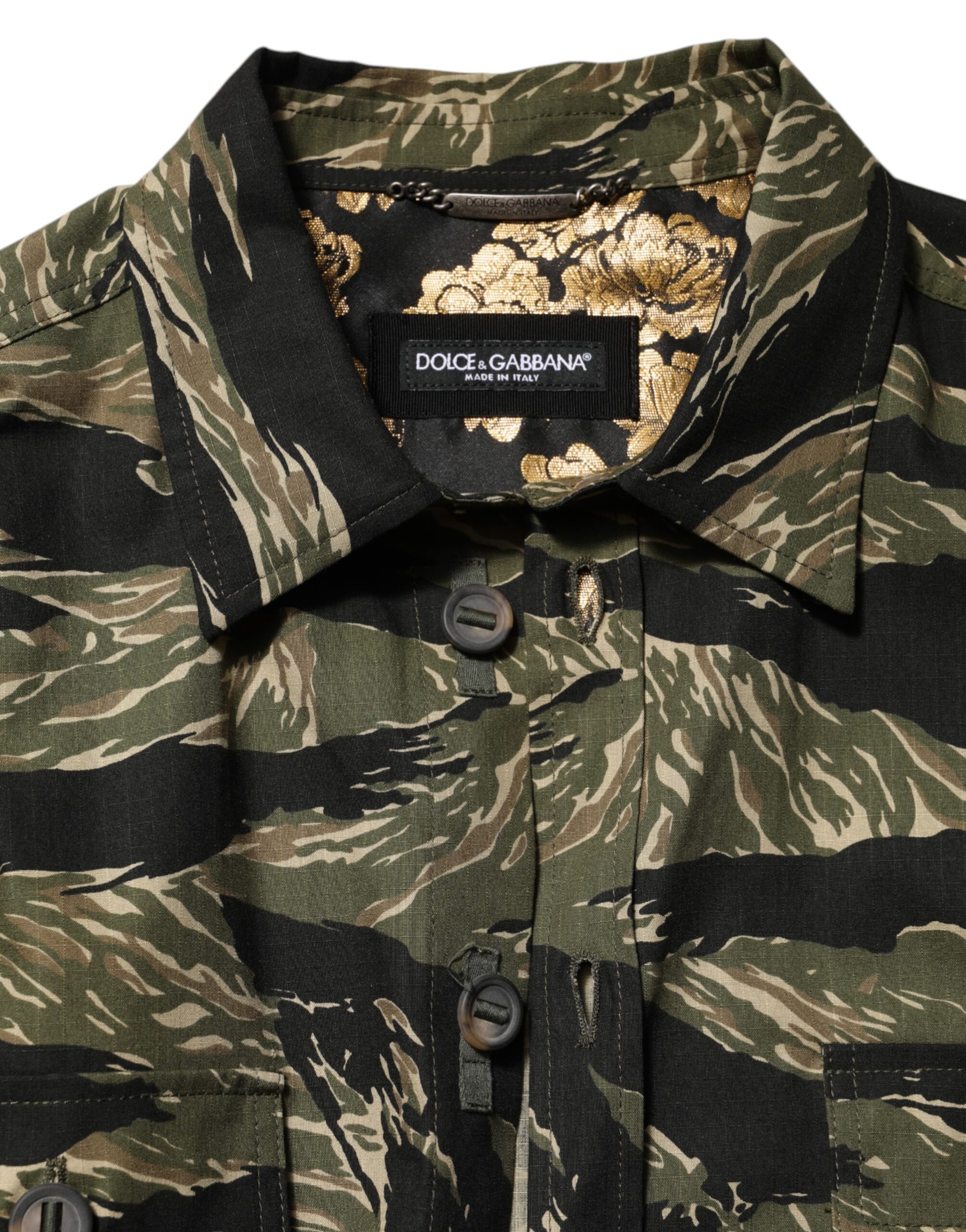 Dolce & Gabbana Multicolor Dress Shirt for Men additional view