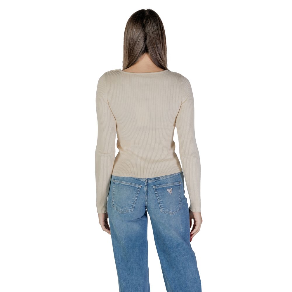 Vila Clothes Beige Sweatshirt for Women alternate view