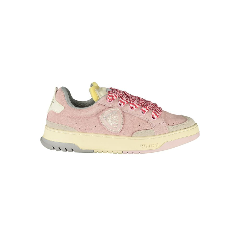 Baskets montantes Blauer Rosa en polyuréthane pour femme