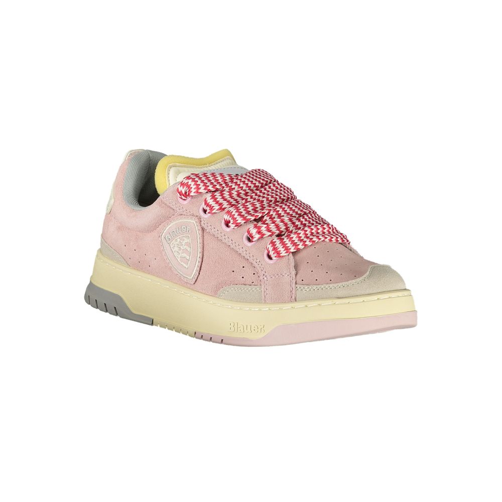 Baskets montantes Blauer Rosa en polyuréthane pour femme