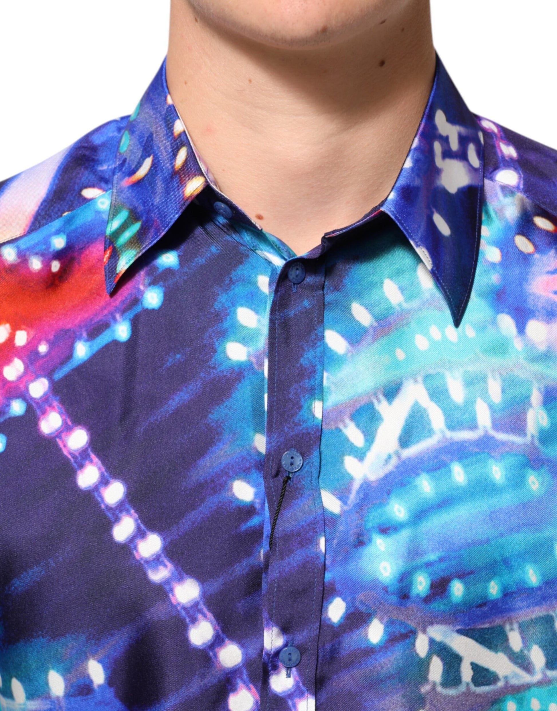 Dolce & Gabbana Multicolor Dress Shirt for Men additional view