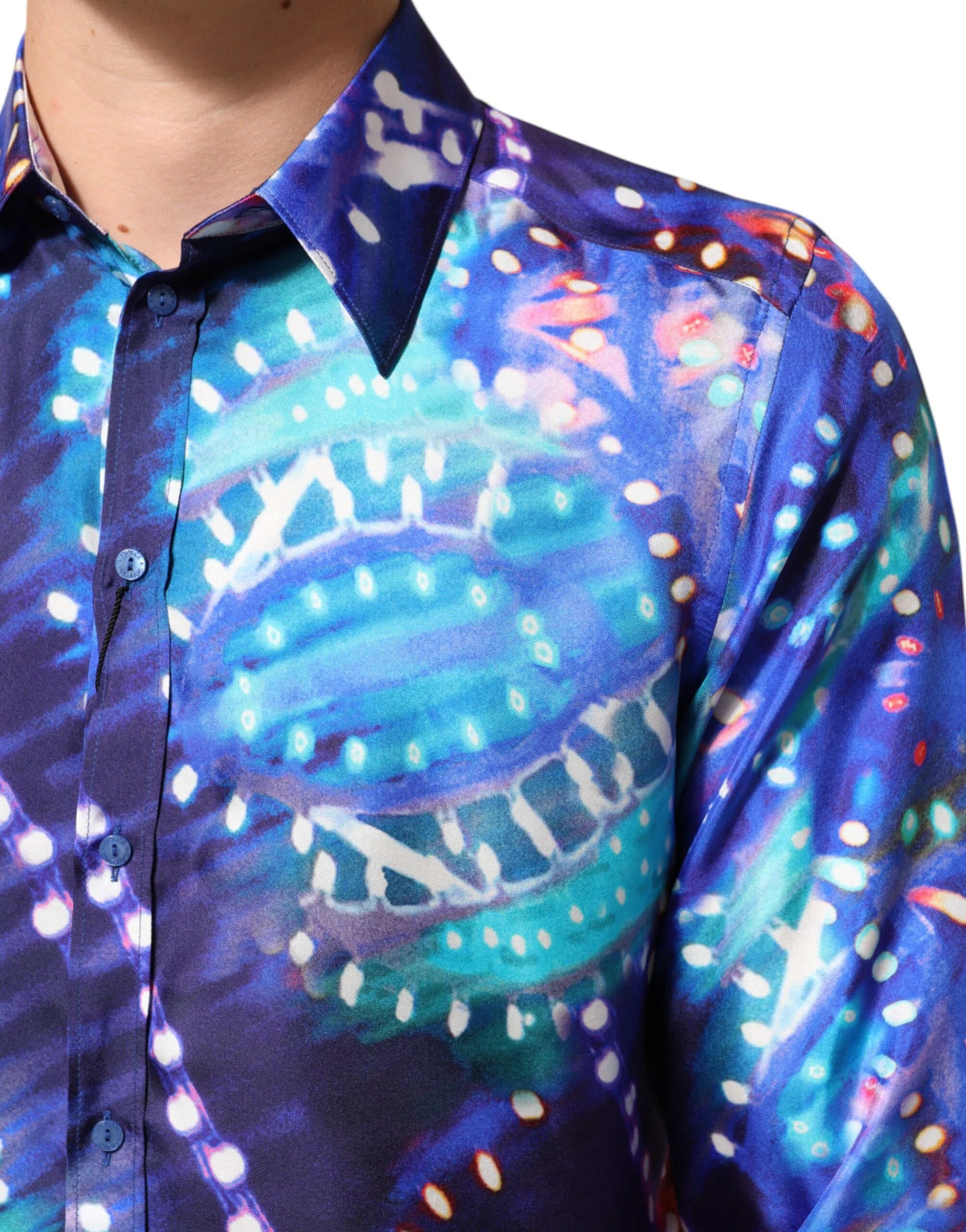 Dolce & Gabbana Multicolor Dress Shirt for Men additional view