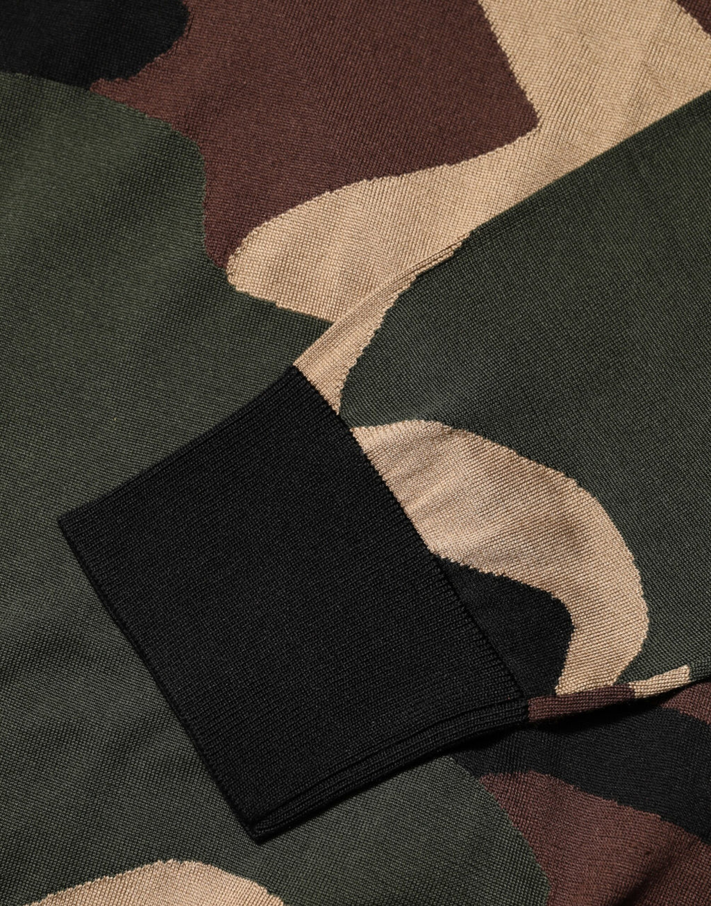 Pull ras du cou Dolce & Gabbana multicolore camouflage pour homme