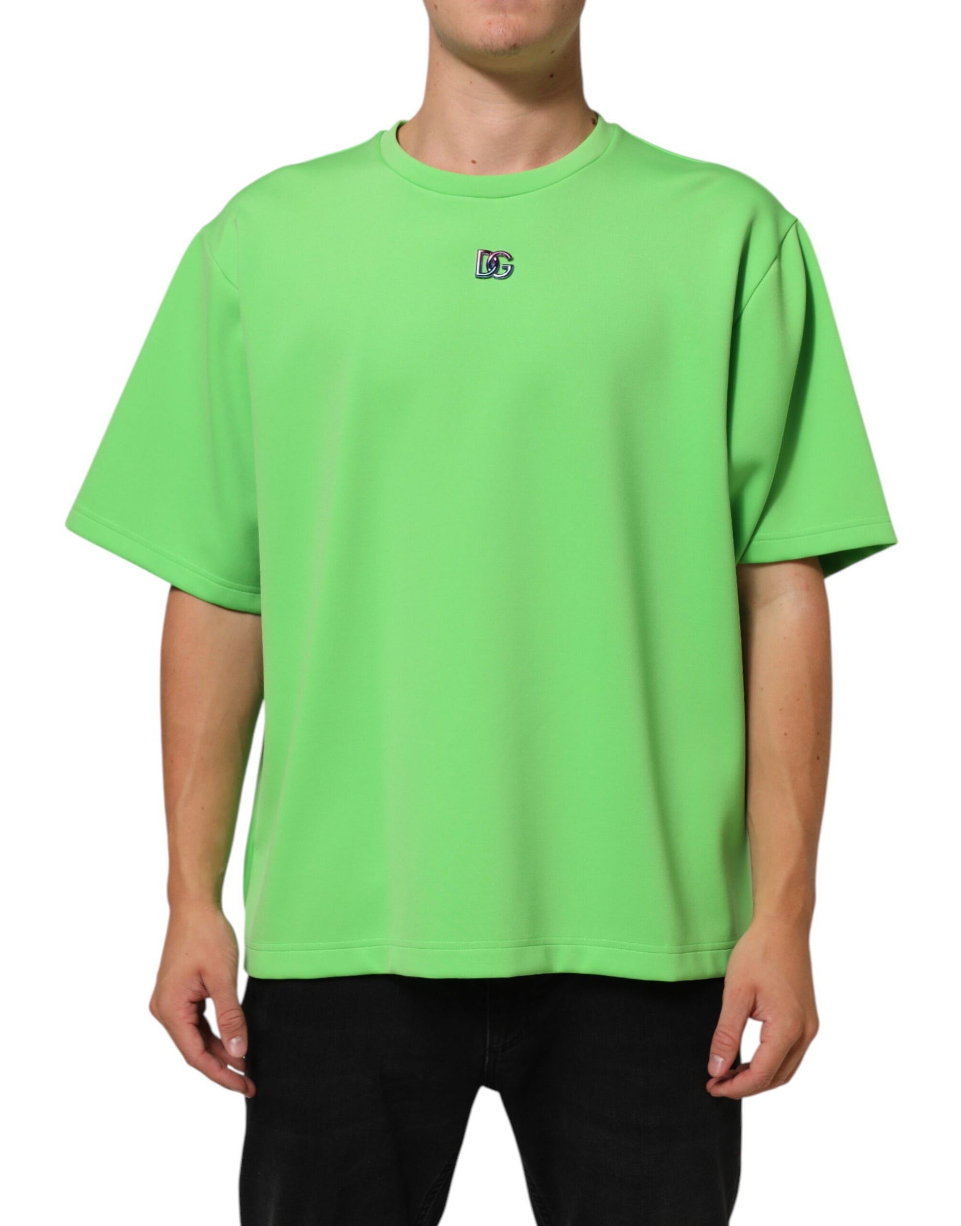 Dolce & Gabbana Green T-Shirt for Men alternate view