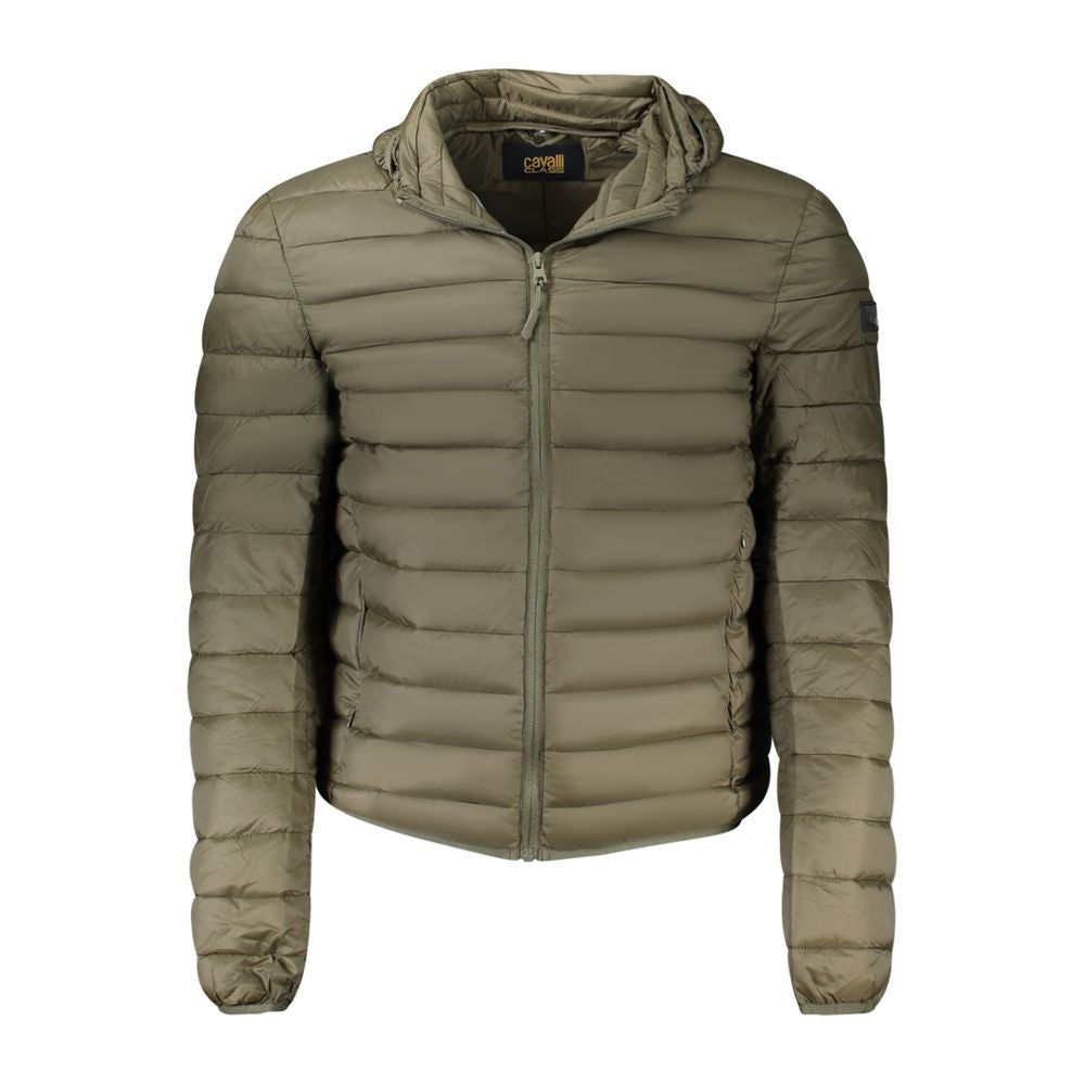 Cavalli Class Verde Polyester Men's Jacket