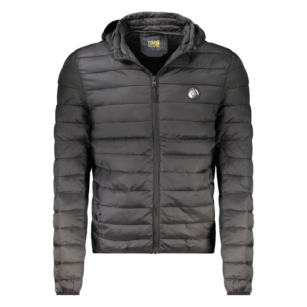 Vestes et manteaux en polyester noir Cavalli Class