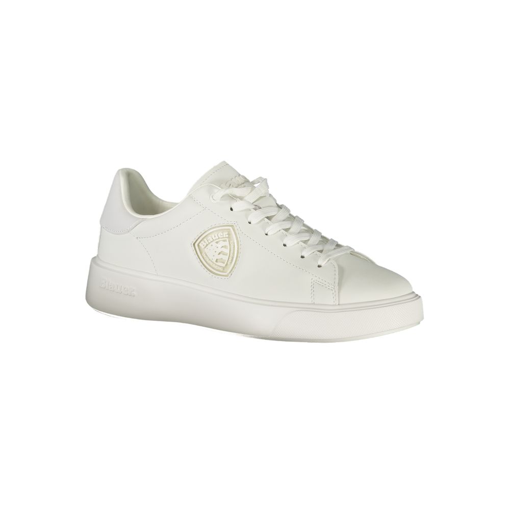 Blauer White Athletic Sneakers for Men alternate view