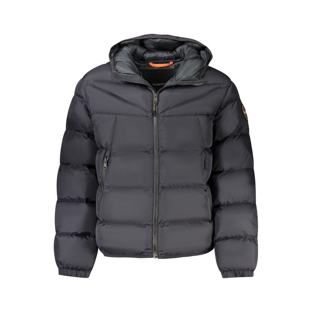 Napapijri Black Shell Jacket for Men