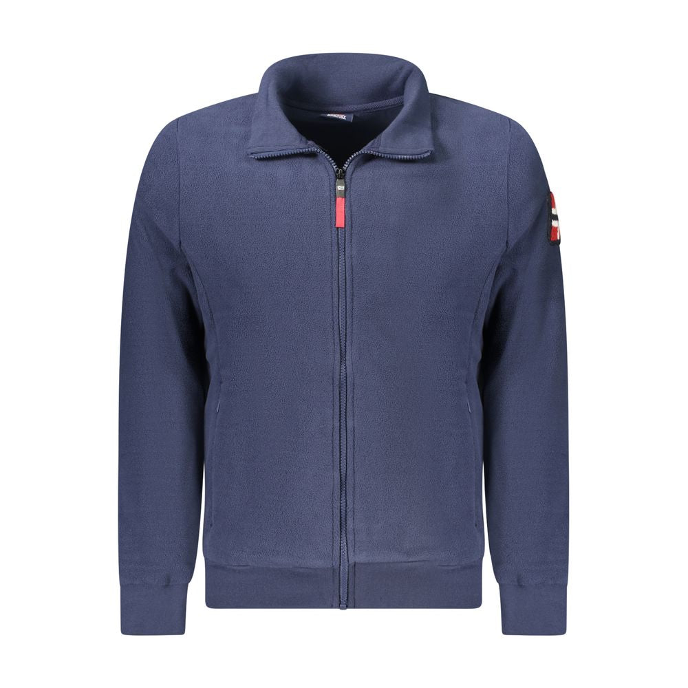 Norvège 1963 Polyester Bleu Sweat-shirt Homme