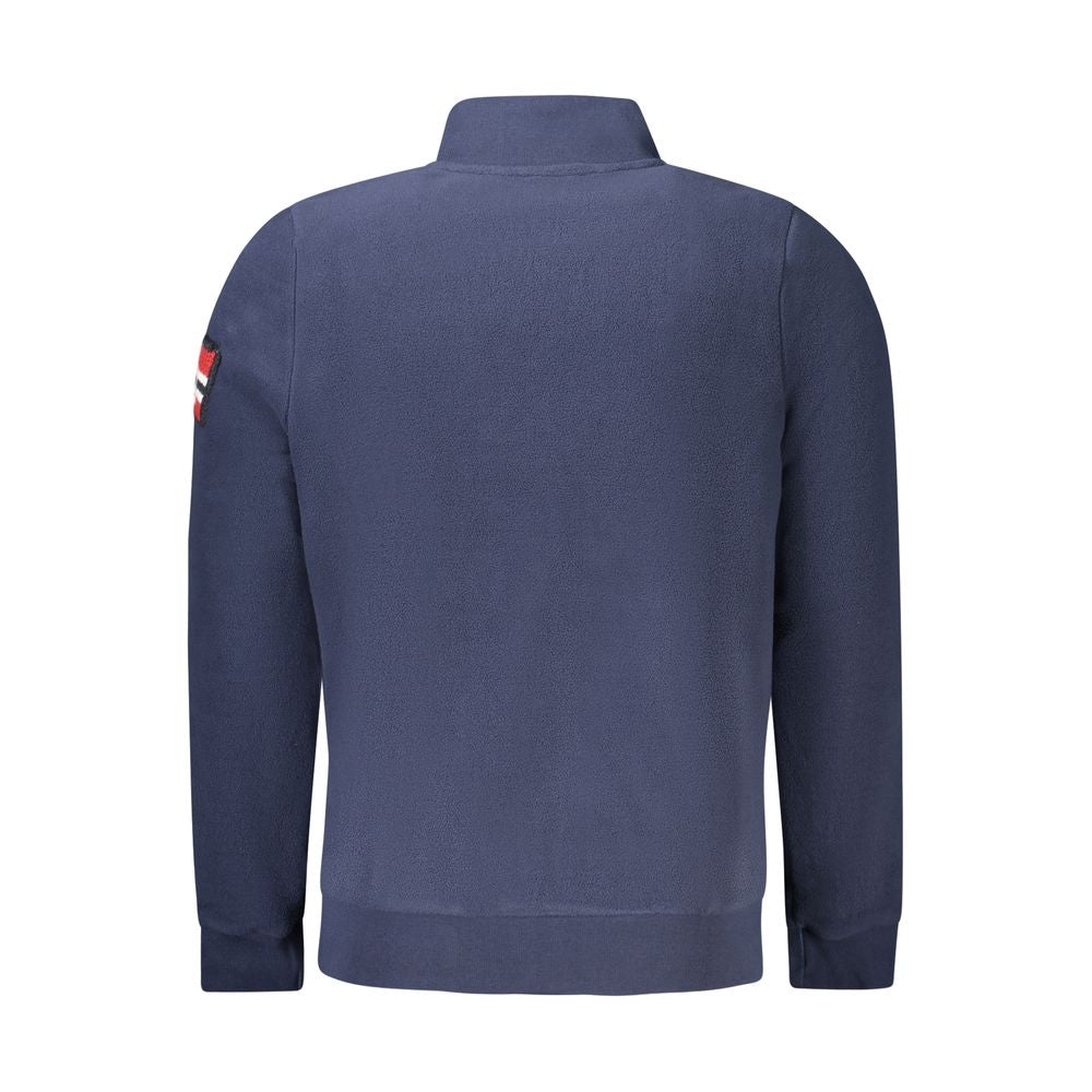 Norvège 1963 Polyester Bleu Sweat-shirt Homme