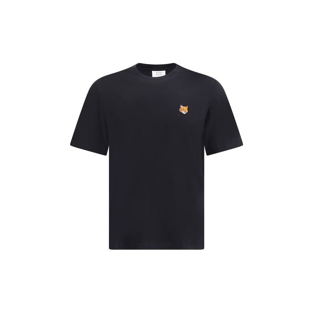 Maison Kitsuné Black T-Shirt for Men