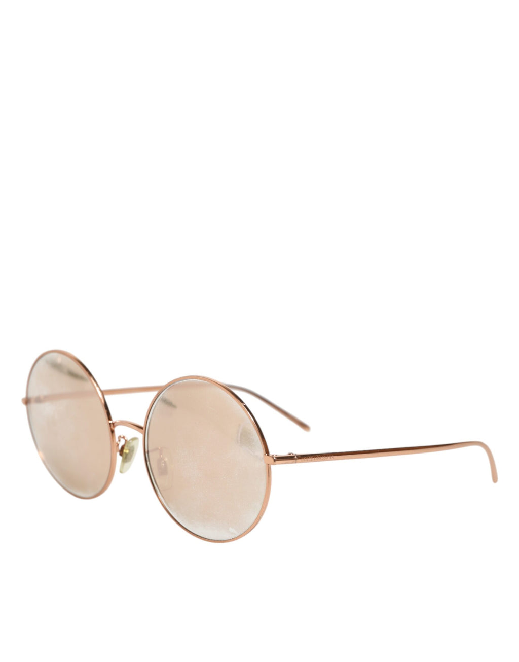Lunettes de soleil rondes en métal doré Dolce & Gabbana DG2215K