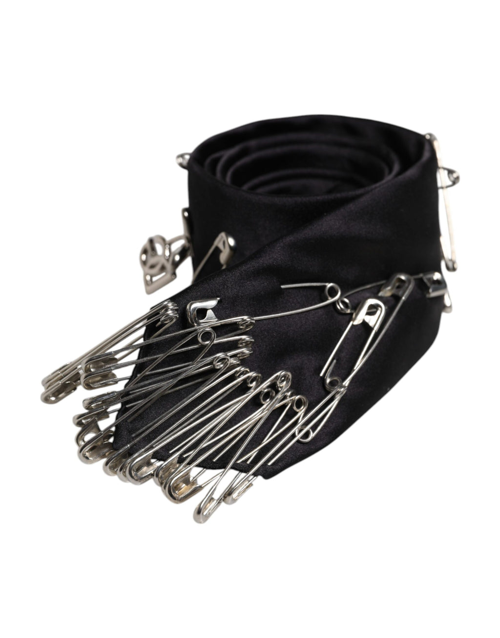 Dolce & Gabbana Black Ties for Men detail view