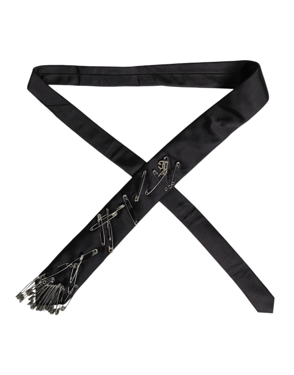 Dolce & Gabbana Black Ties for Men side view
