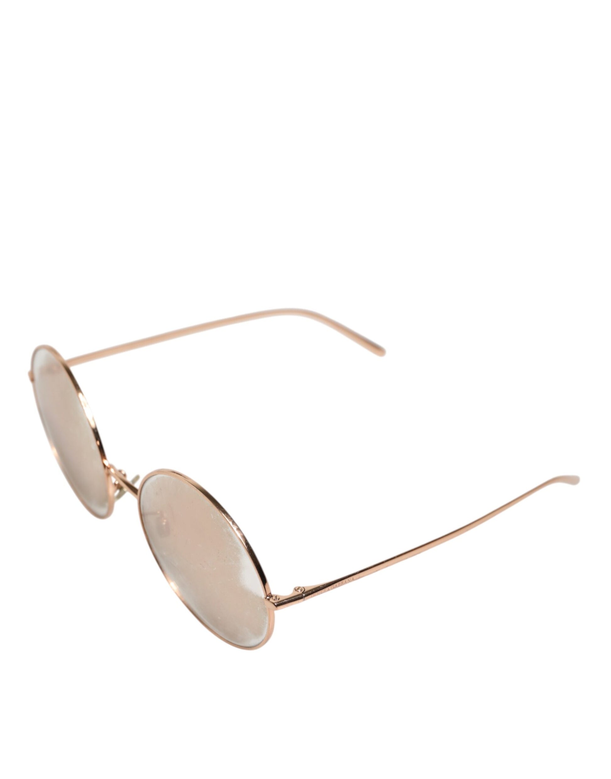 Dolce & Gabbana Gold Sunglasses for Women side view
