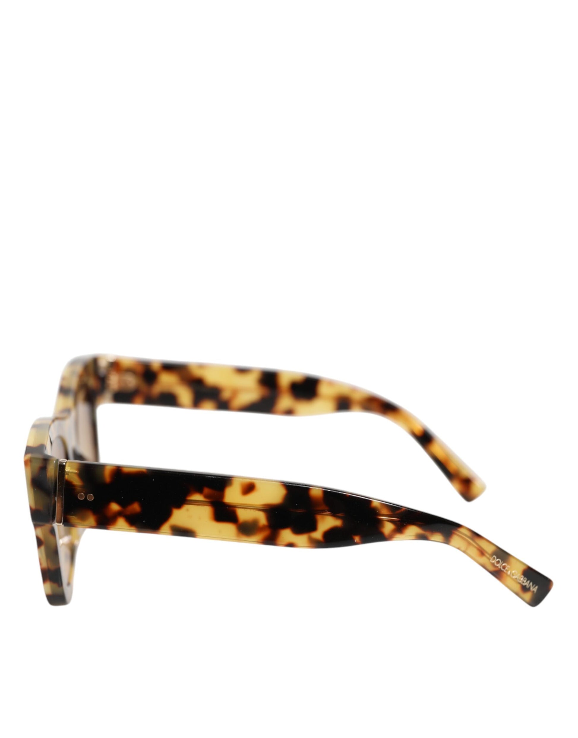 Dolce & Gabbana White Sunglasses Unisex side view