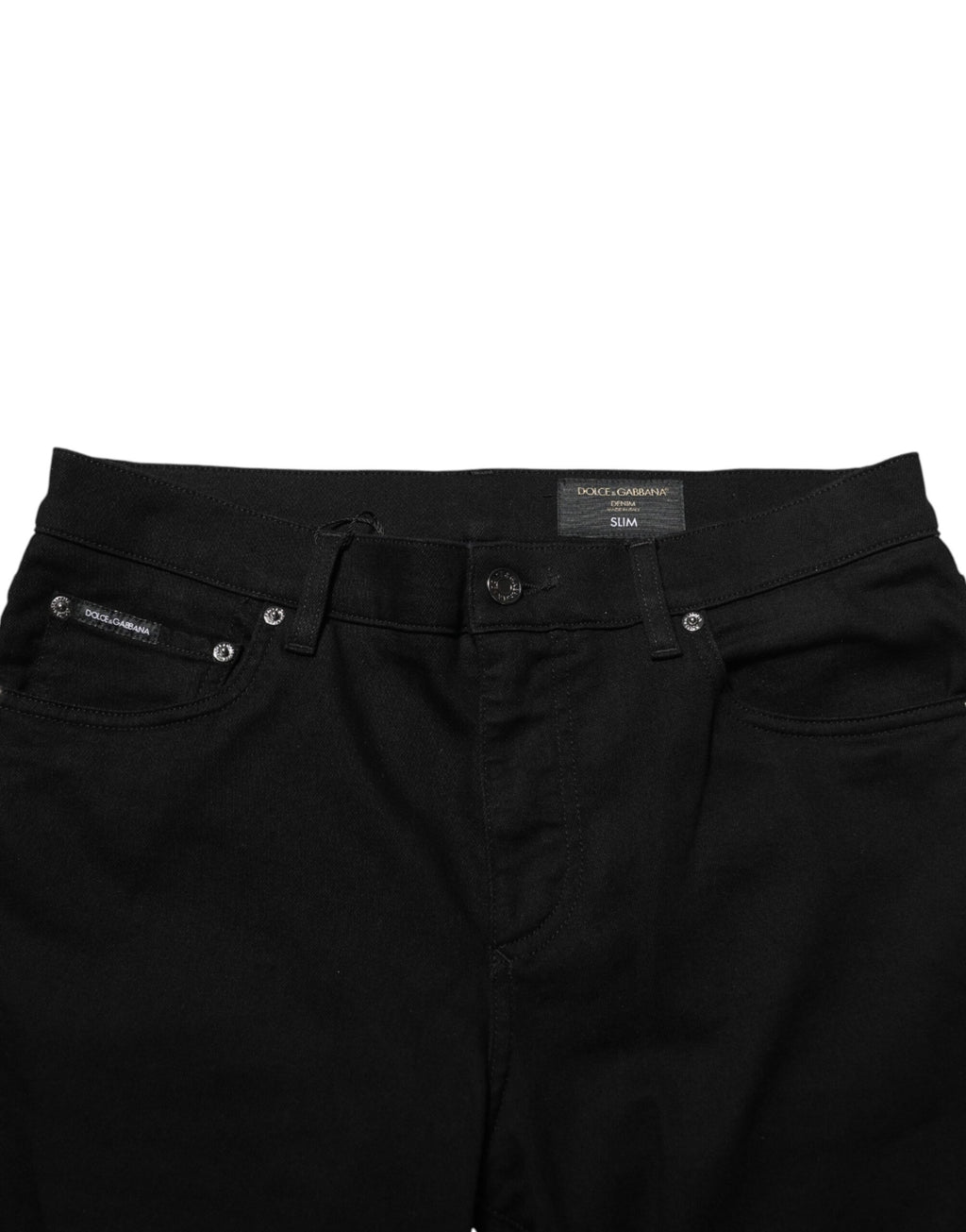 Dolce & Gabbana Black Slim Fit Jeans for Men additional view