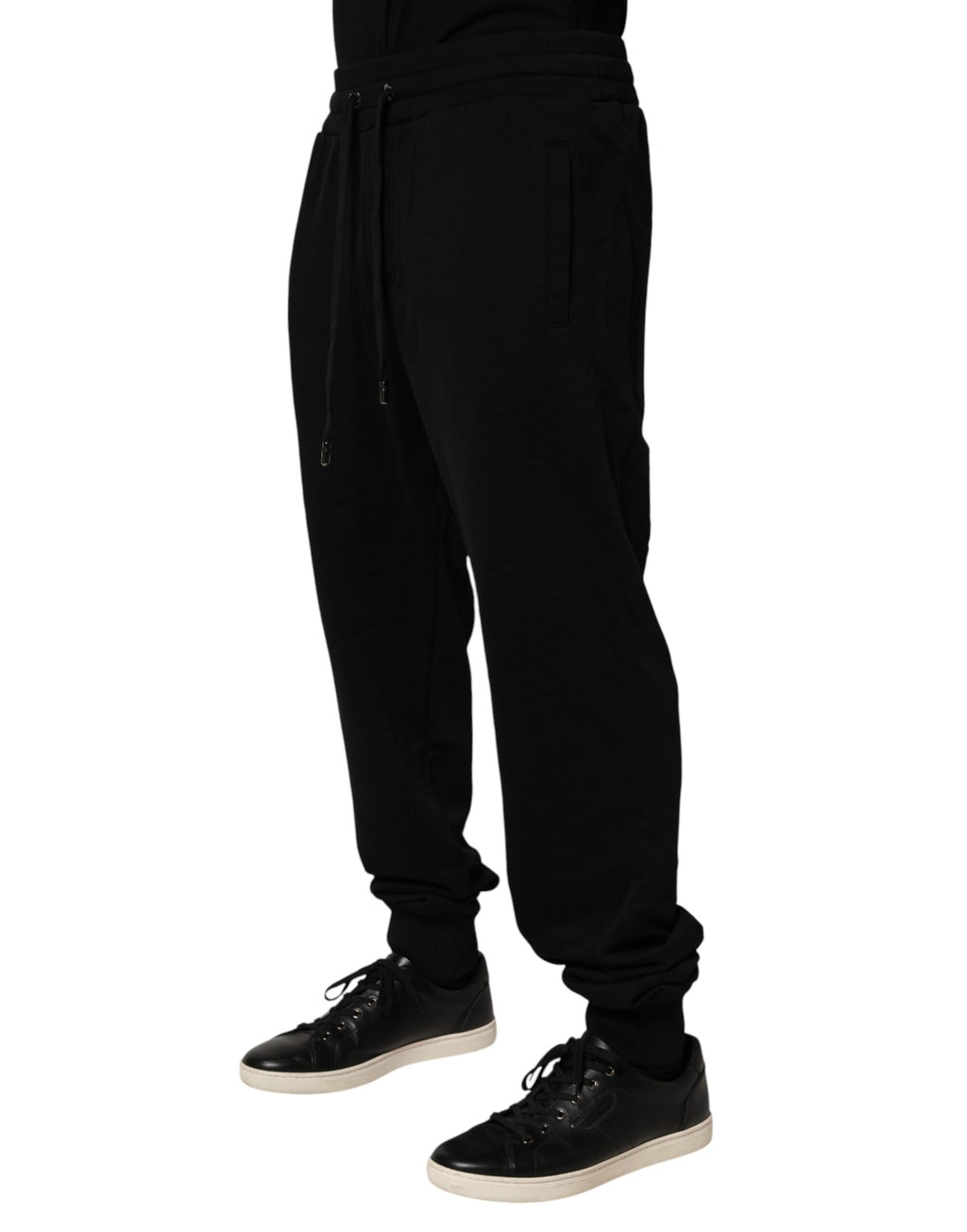Dolce & Gabbana Black Athletic Pants for Men detail view