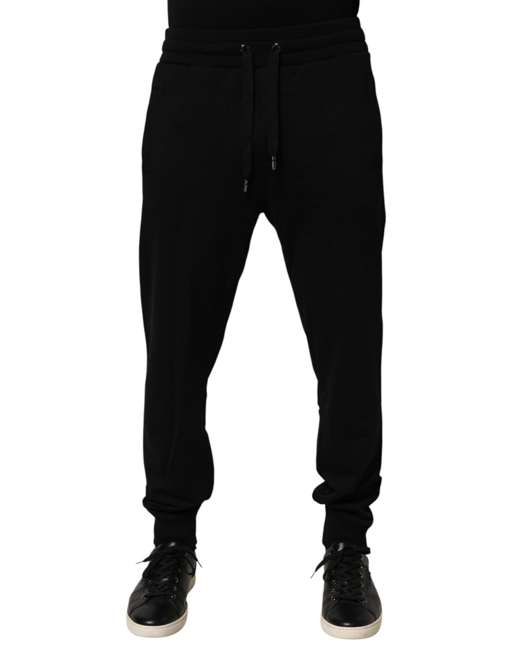 Dolce & Gabbana Black Athletic Pants for Men