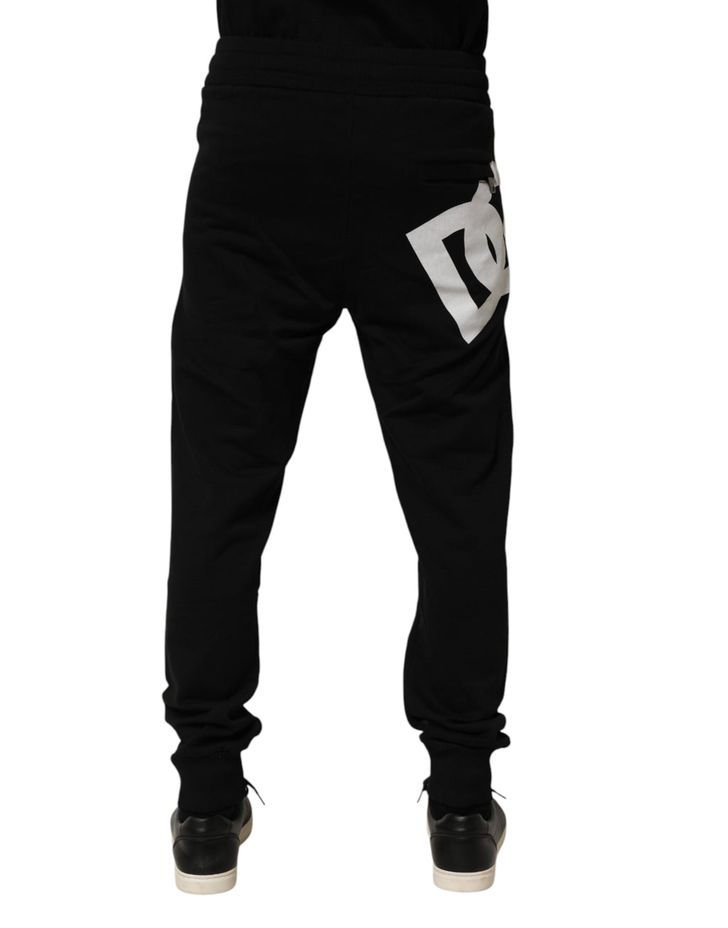 Dolce & Gabbana Black Athletic Pants for Men side view