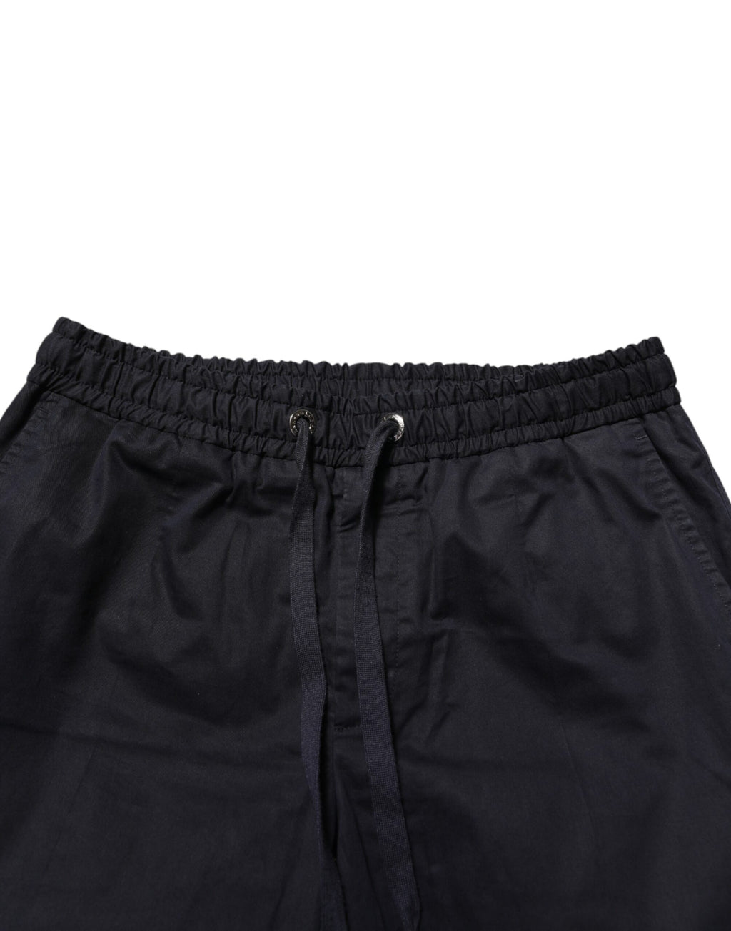 Pantalon de jogging Dolce & Gabbana noir taille mi-haute à cordon de serrage pour homme