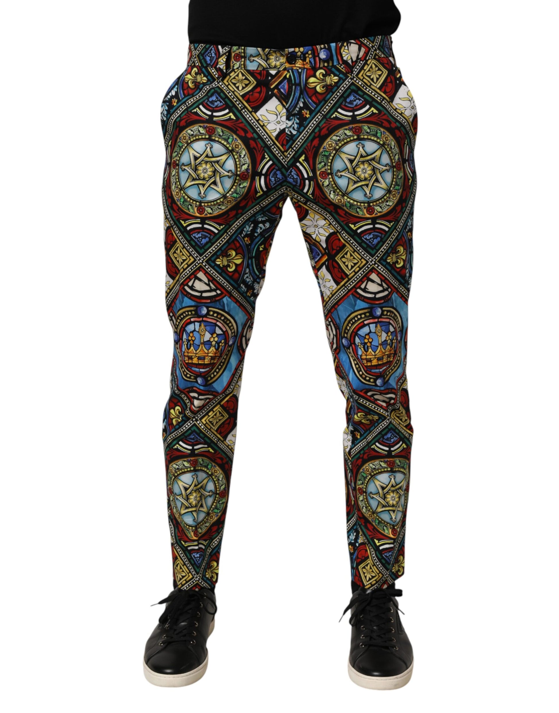 Dolce & Gabbana Multicolor Casual Pants for Men