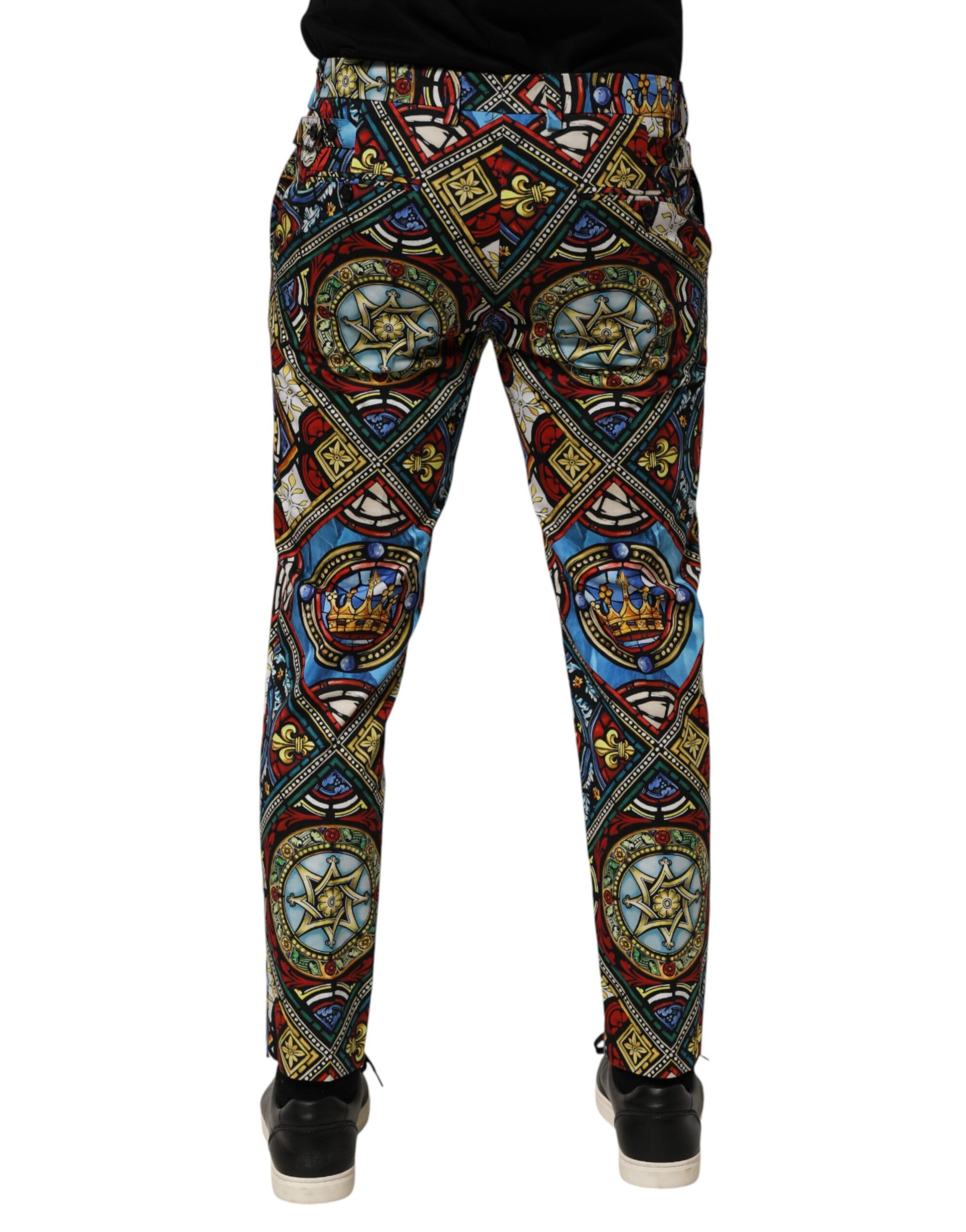Dolce & Gabbana Multicolor Casual Pants for Men side view
