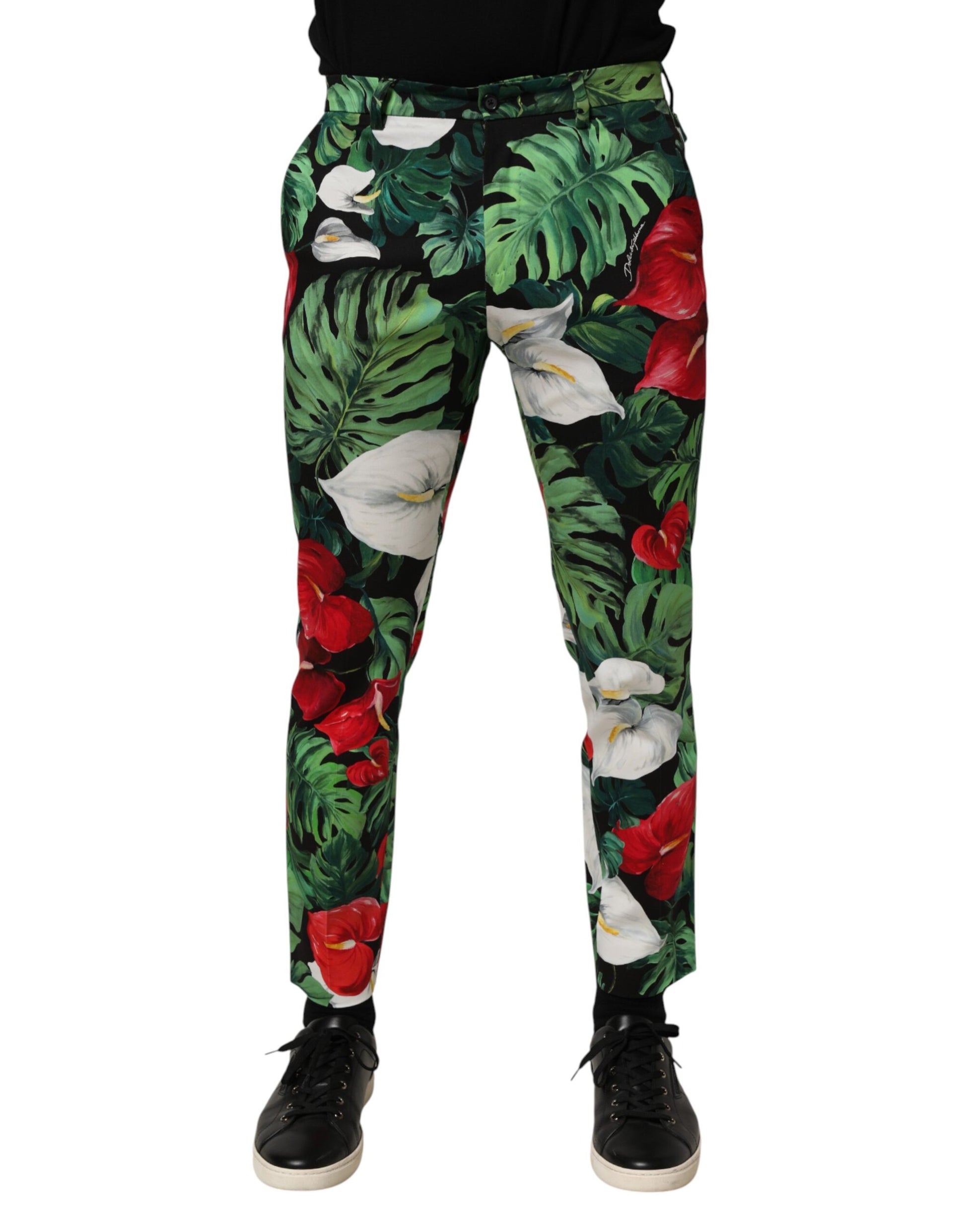 Dolce & Gabbana Multicolor Casual Pants for Men