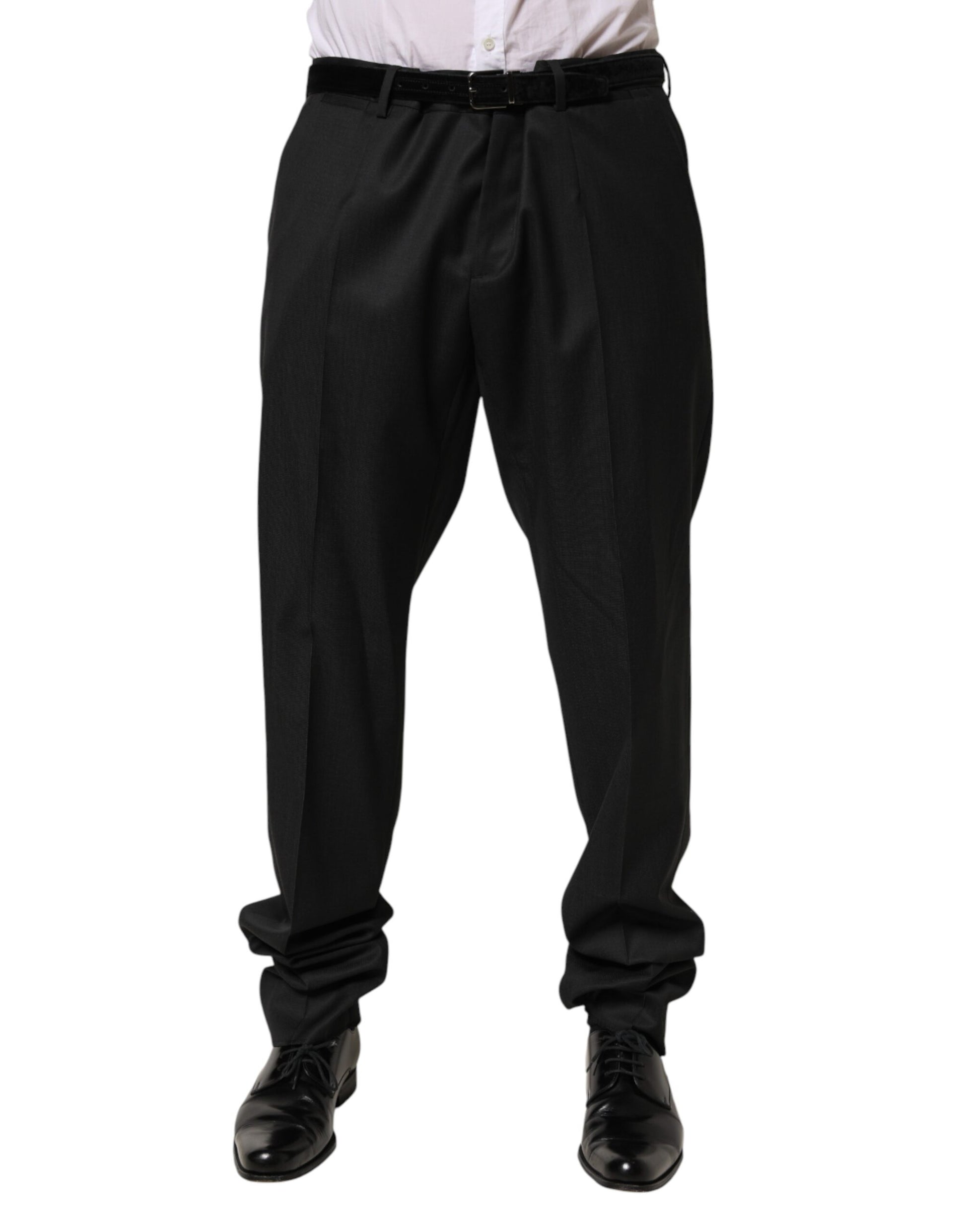 Dolce & Gabbana Black Dress Pants for Men