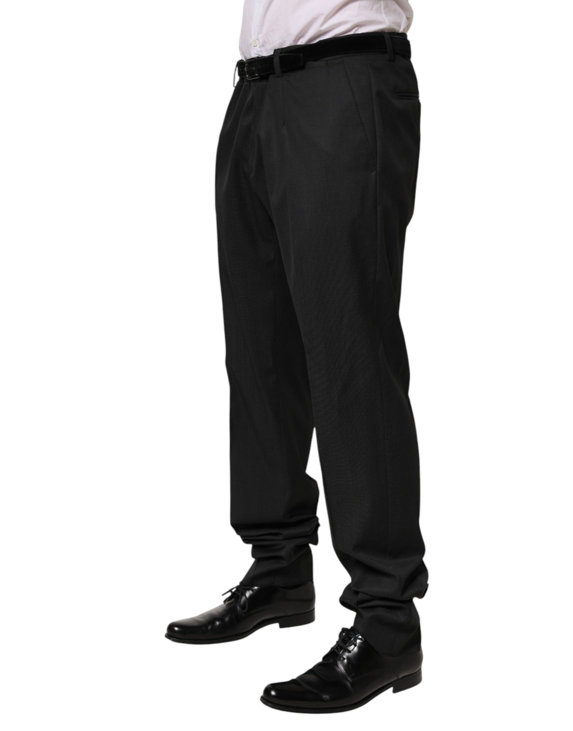 Dolce & Gabbana Black Dress Pants for Men detail view