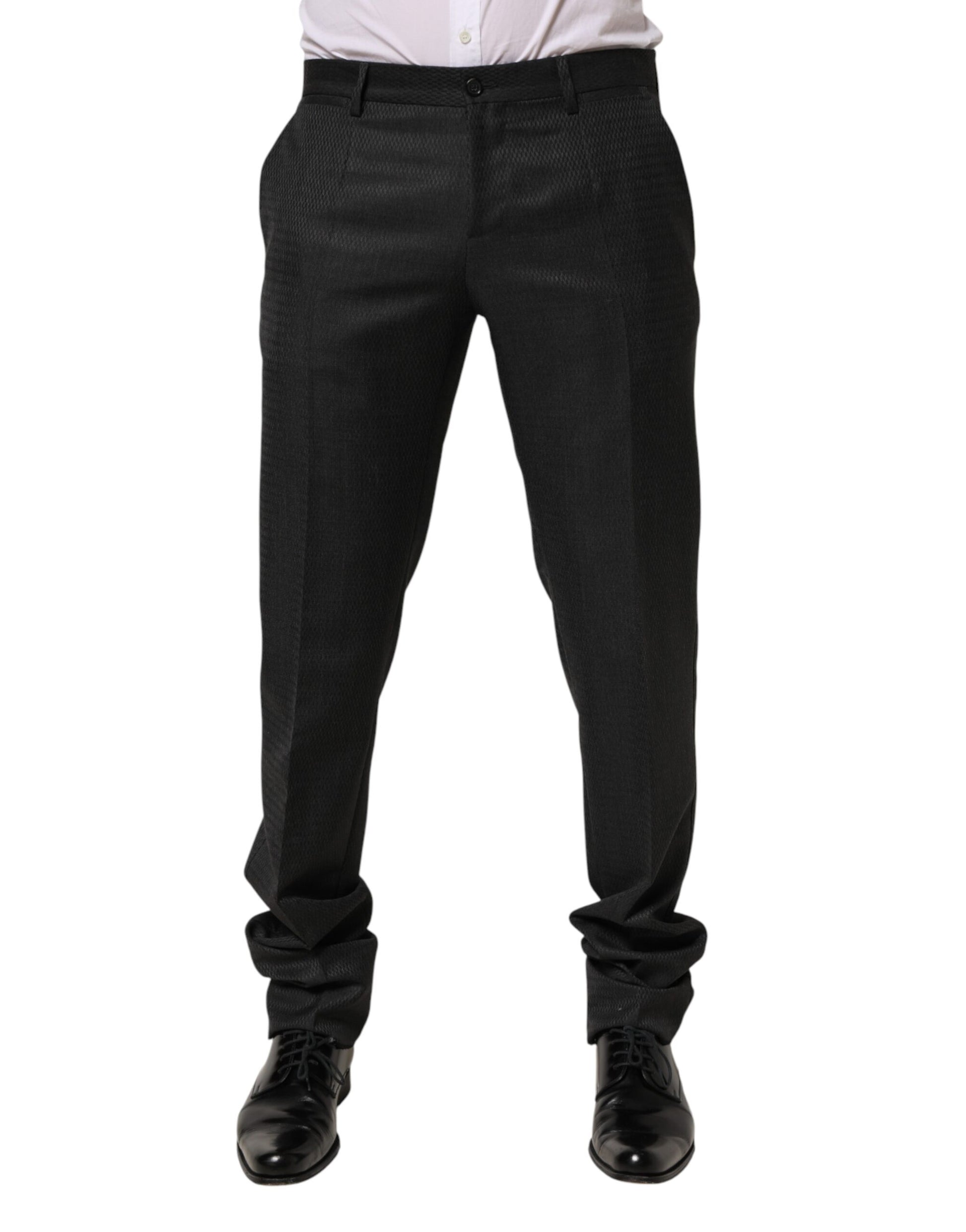 Dolce & Gabbana Black Dress Pants for Men